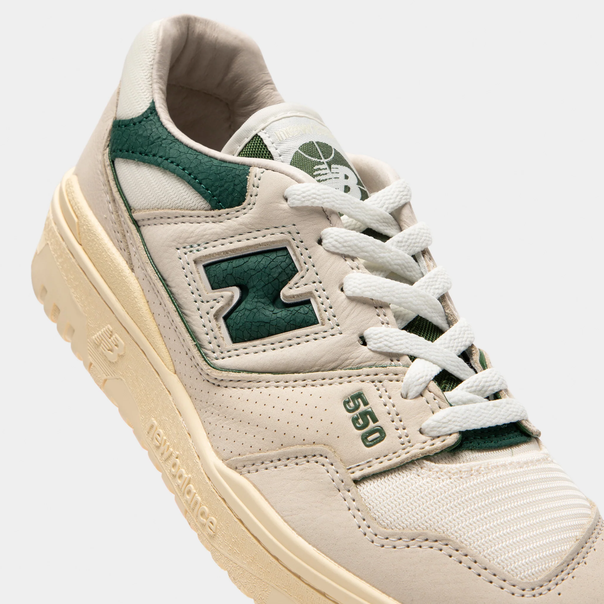 New Balance 550 White / Green - Image 3