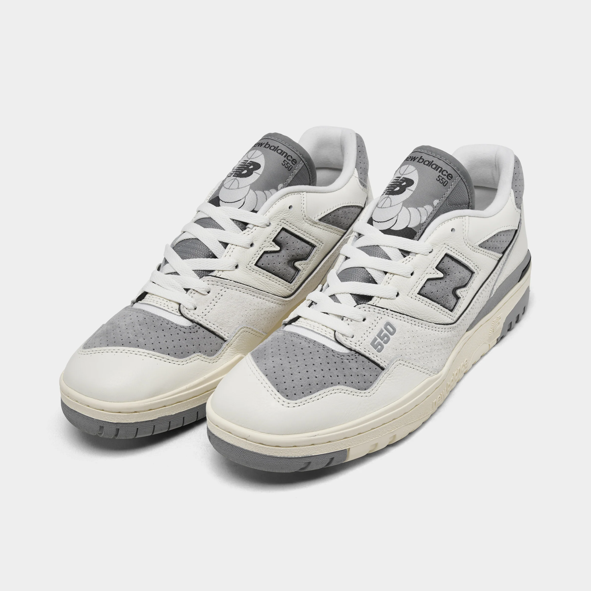 New Balance 550 Sea Salt / Slate Grey - Image 2