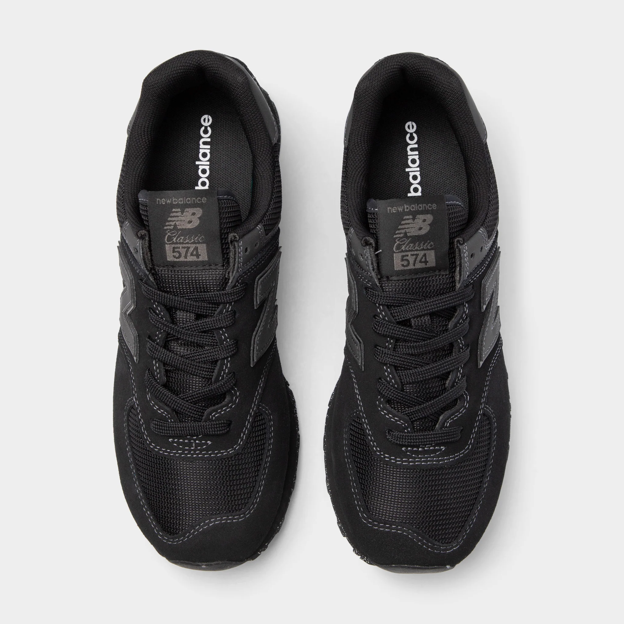 New Balance 574 Black / Black - Image 5
