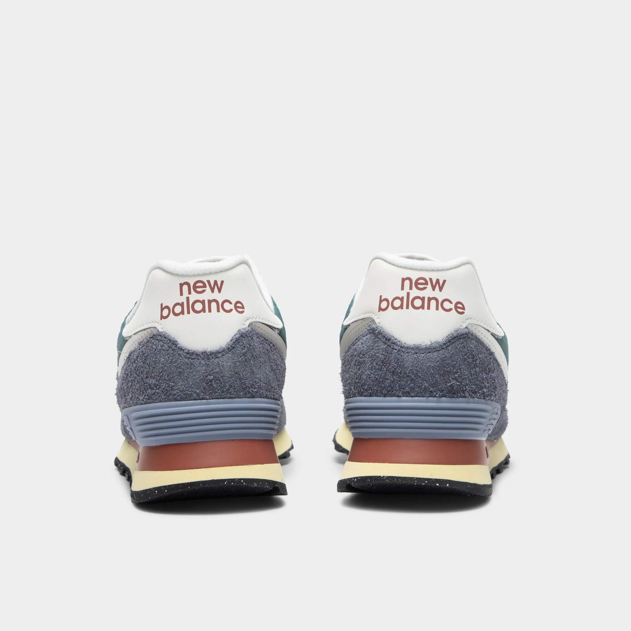 New Balance 574 Grey / Blue - Green - Image 4