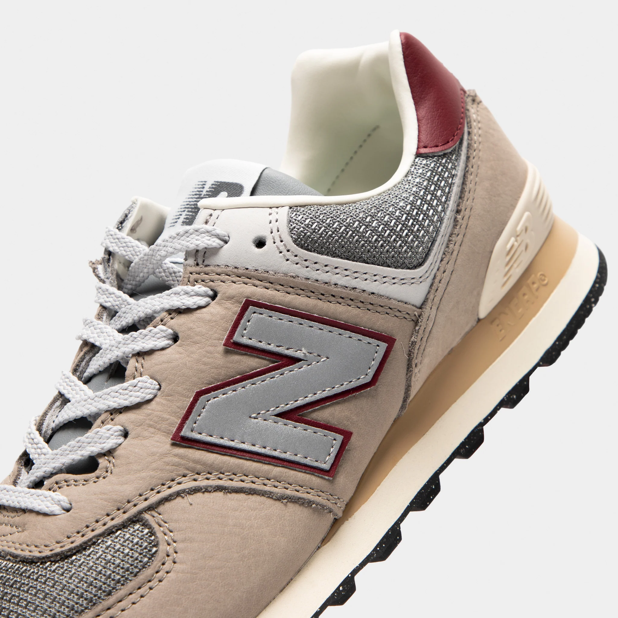 New Balance 574 Grey / White - Image 3