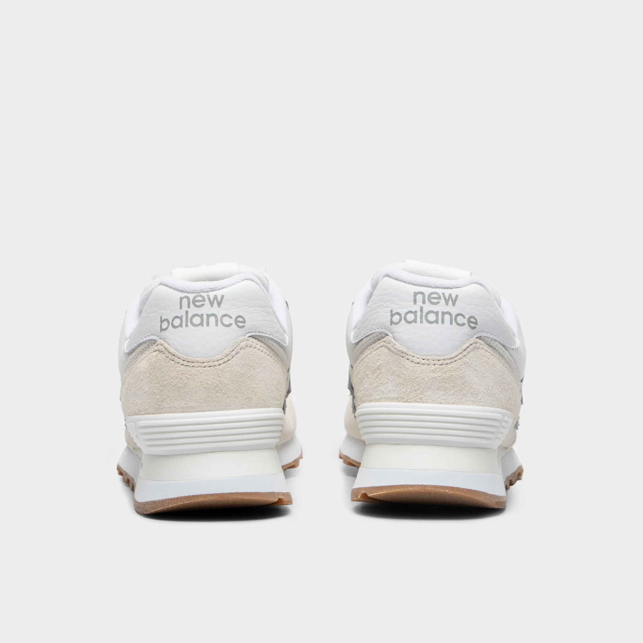New Balance 574 Sea Salt / White - Concrete - Image 4