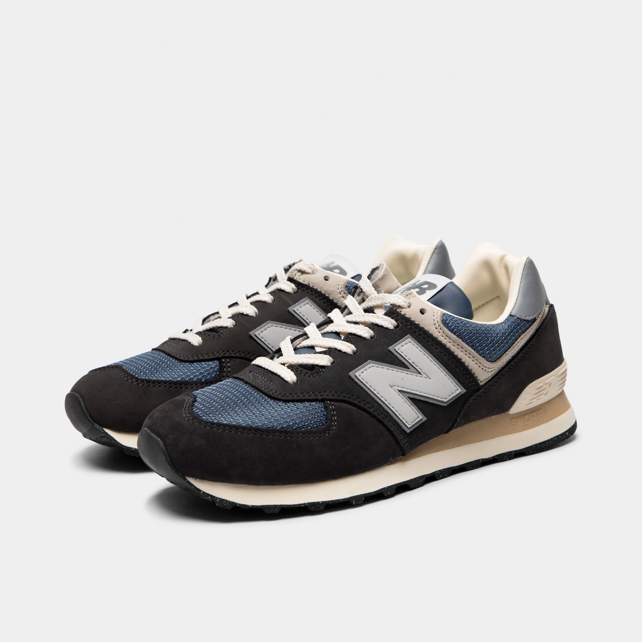 New Balance 574 White / Blue - Image 2