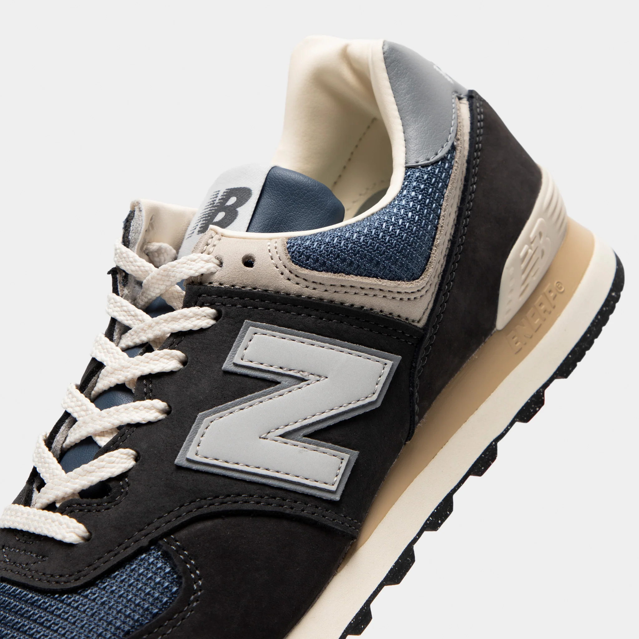 New Balance 574 White / Blue - Image 3
