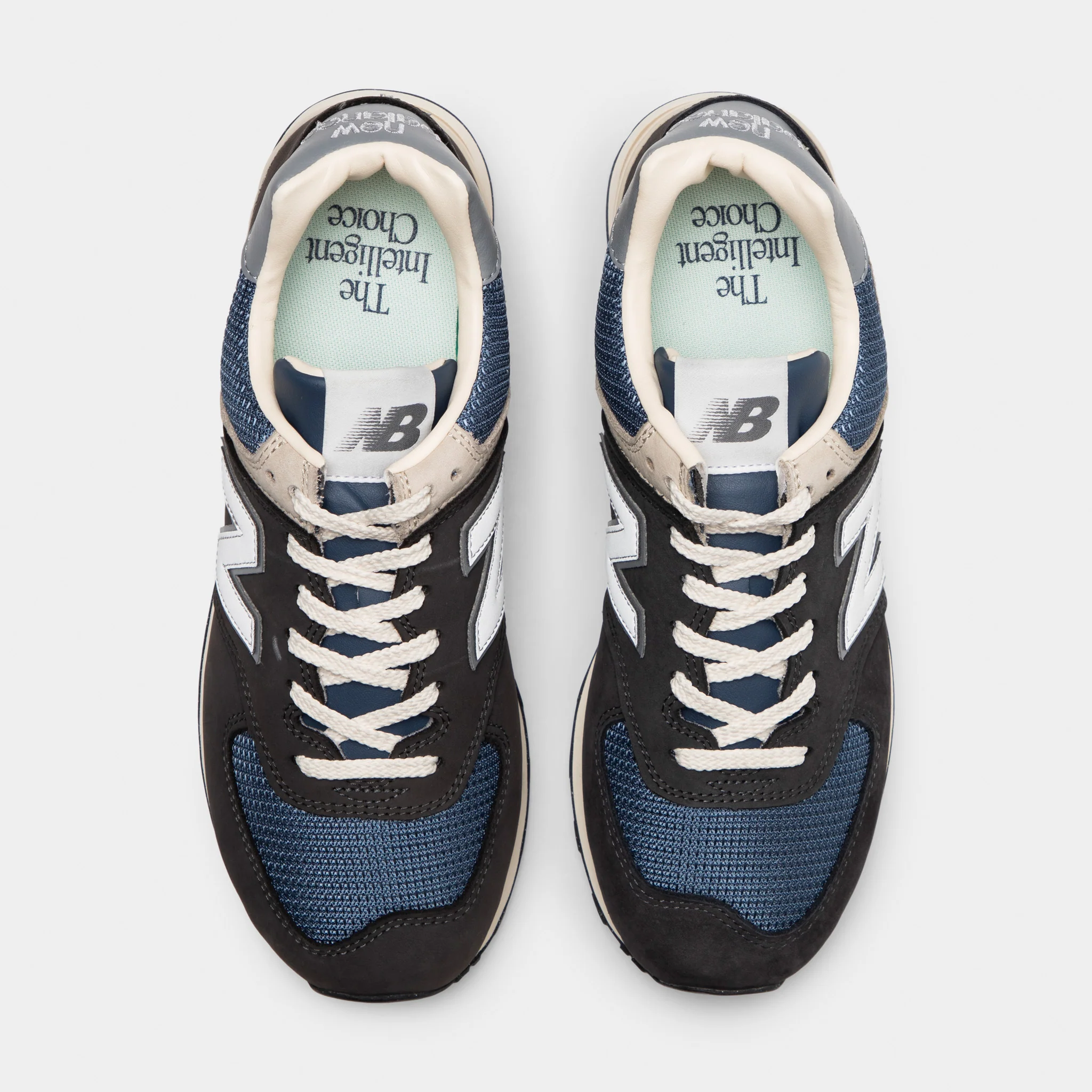 New Balance 574 White / Blue - Image 5