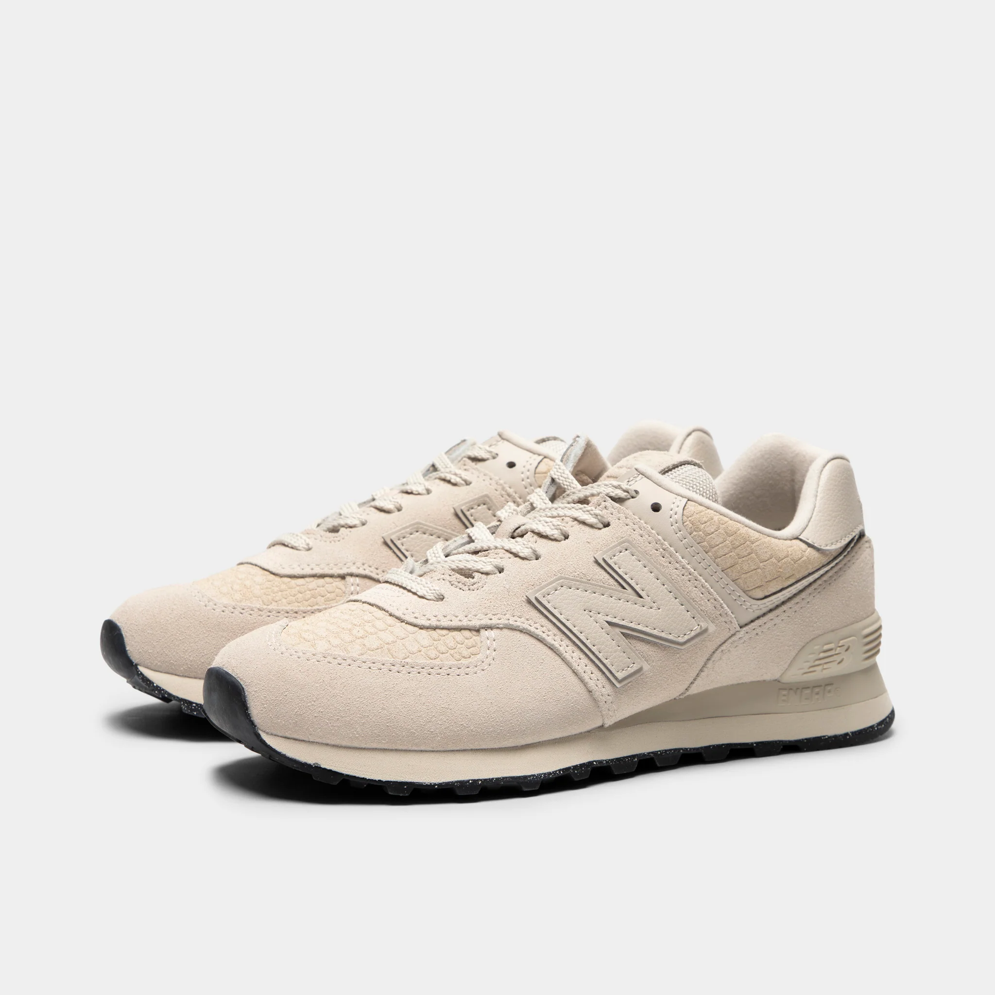 New Balance Women's 574 White / Bone - Image 2