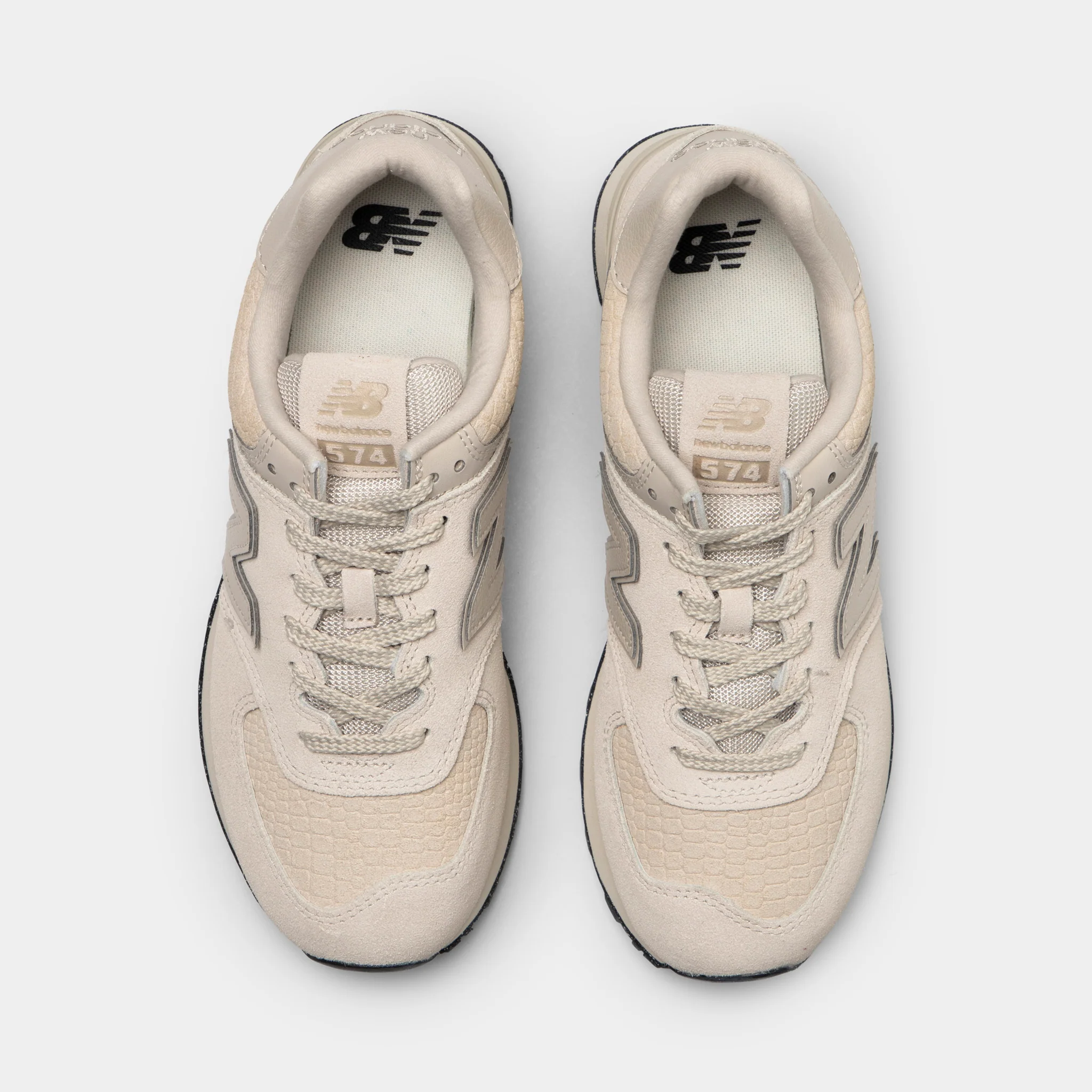New Balance Women's 574 White / Bone - Image 5