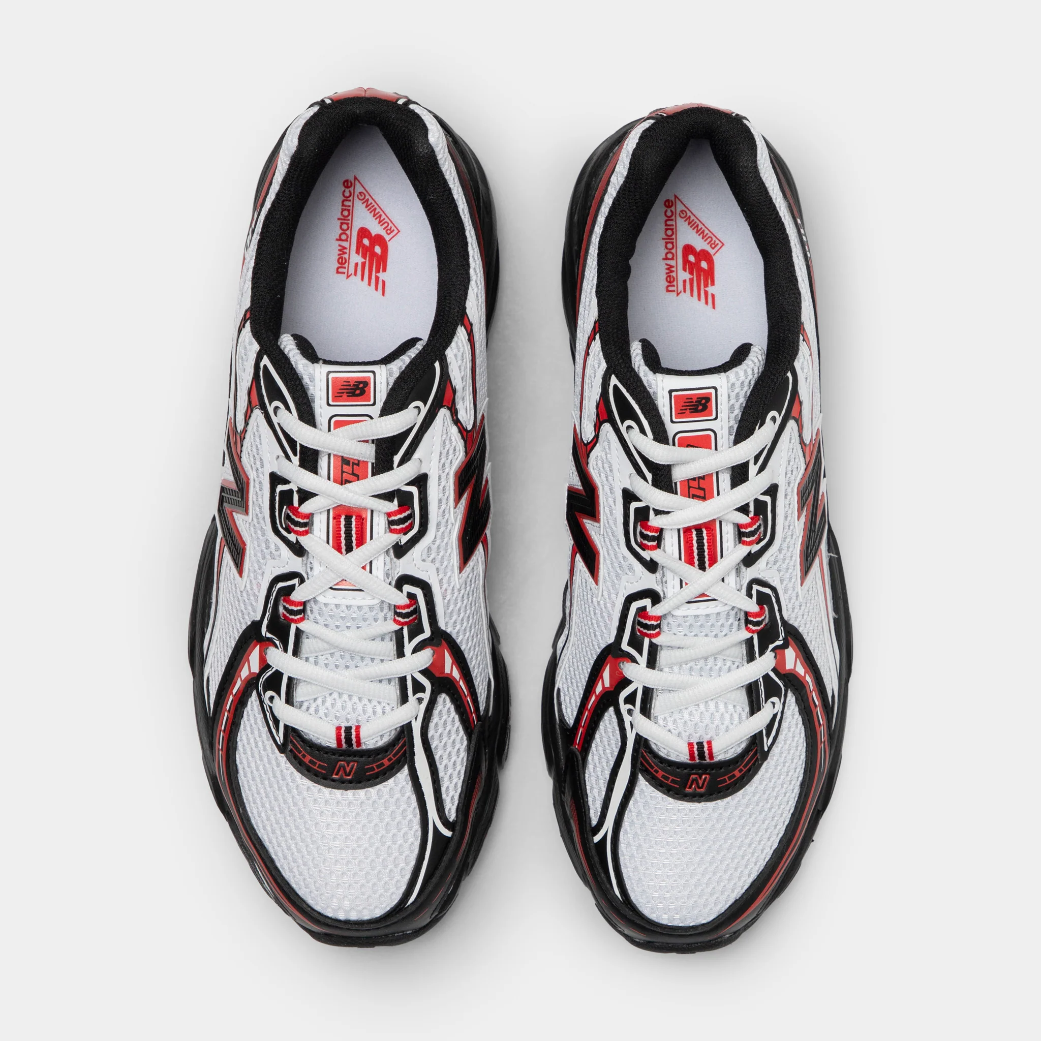 New Balance 740 White / Black - Red - Image 5