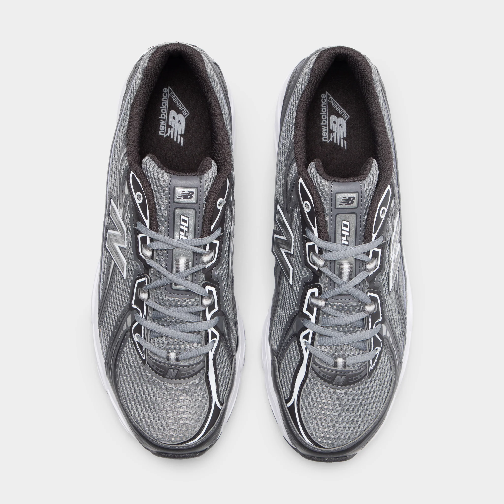 New Balance 740 Slate Grey / Black Cement - Image 5
