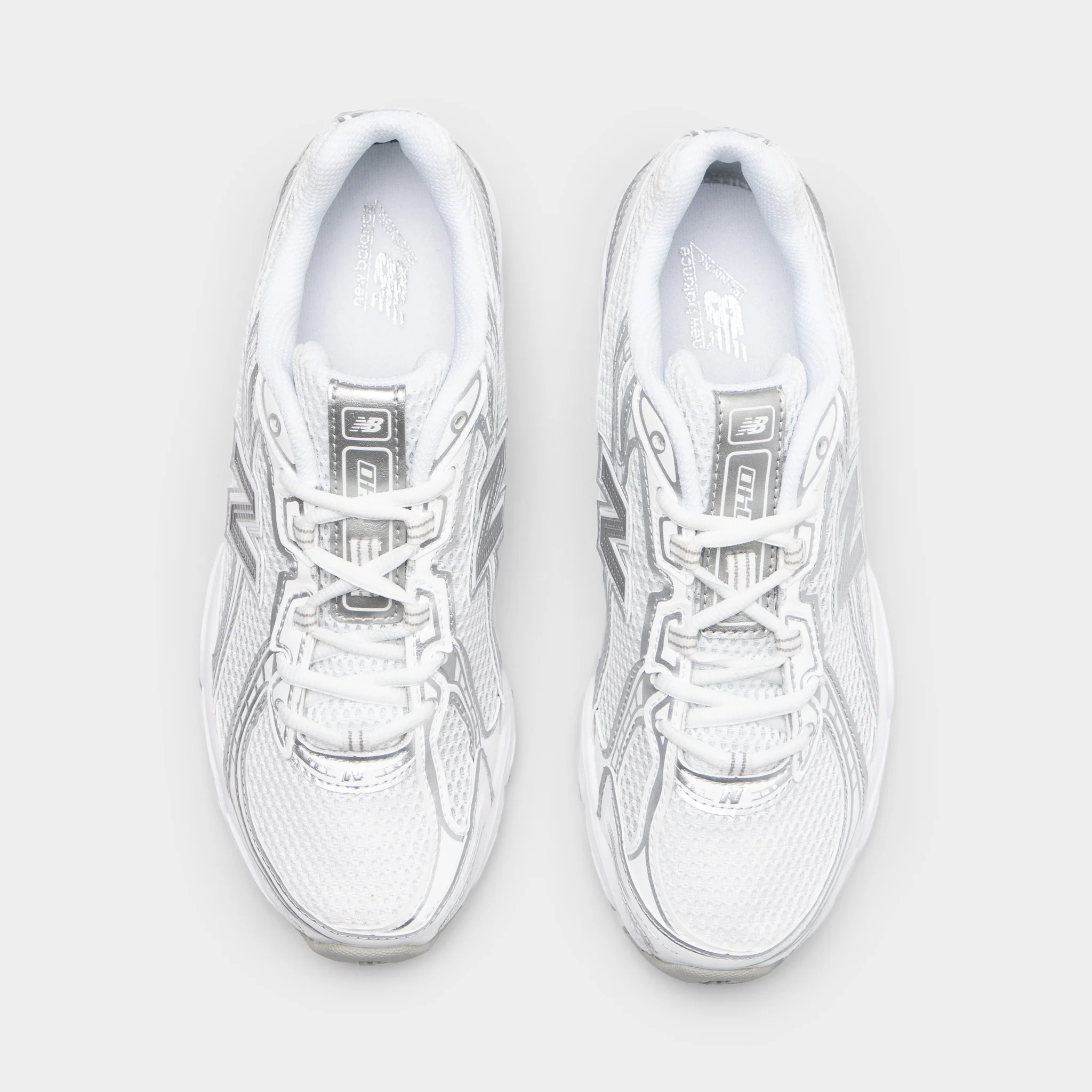 New Balance 740 White / Silver Metallic - Image 5