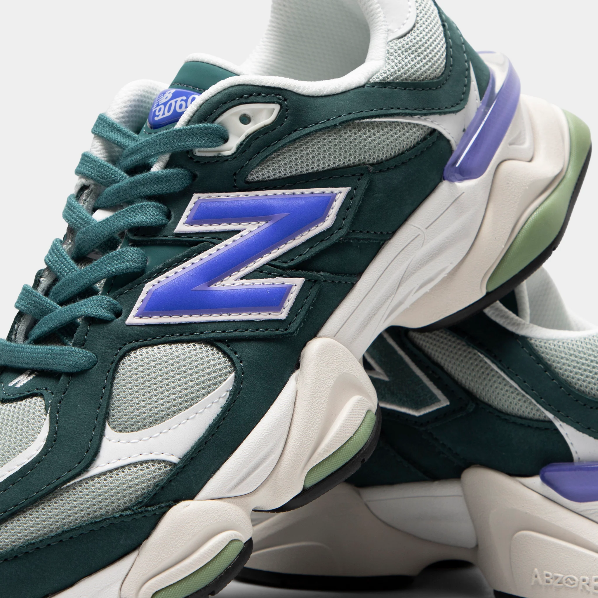 New Balance 9060 Blue / Green - Image 3