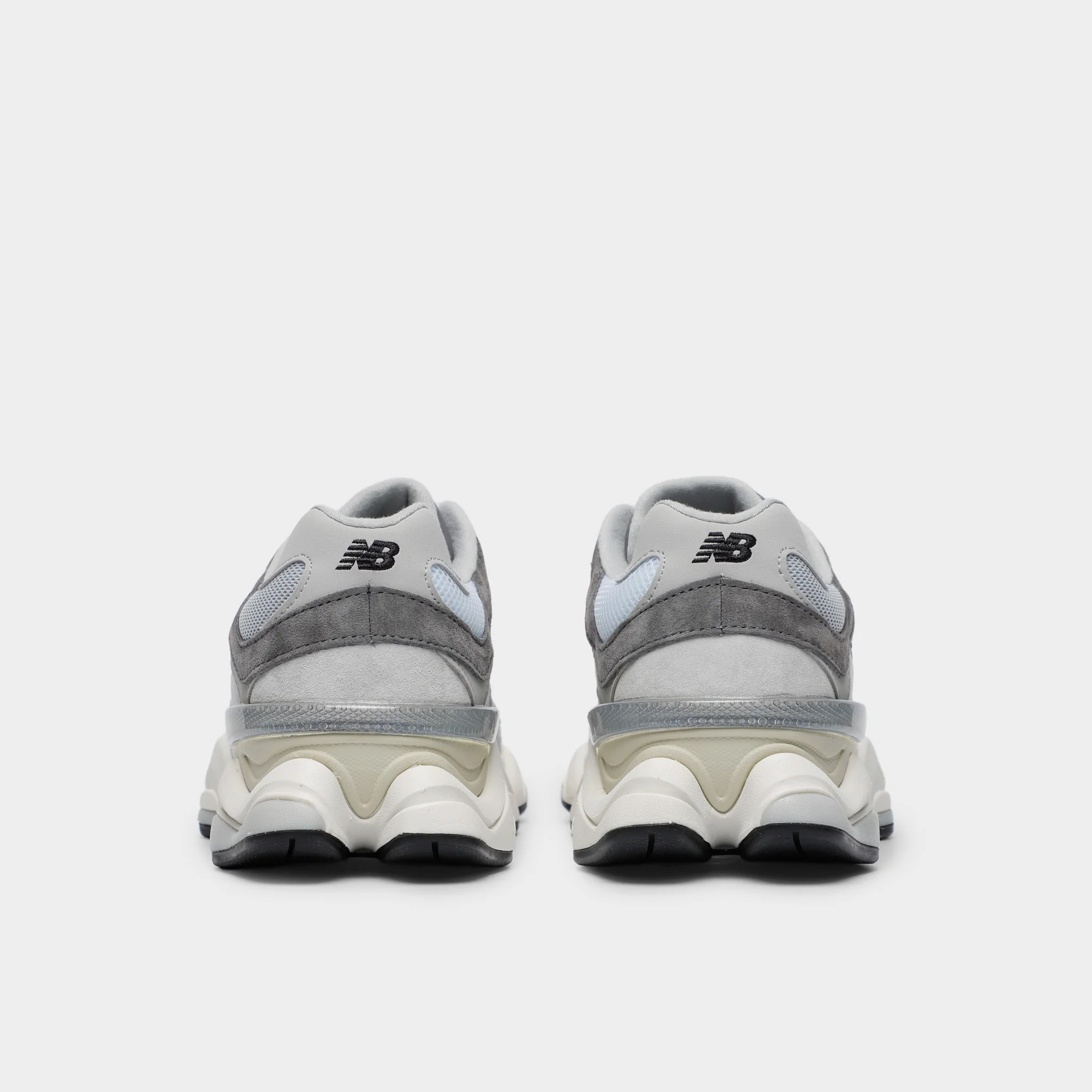 New Balance 9060 Rain Cloud / Castlerock - White - Image 4