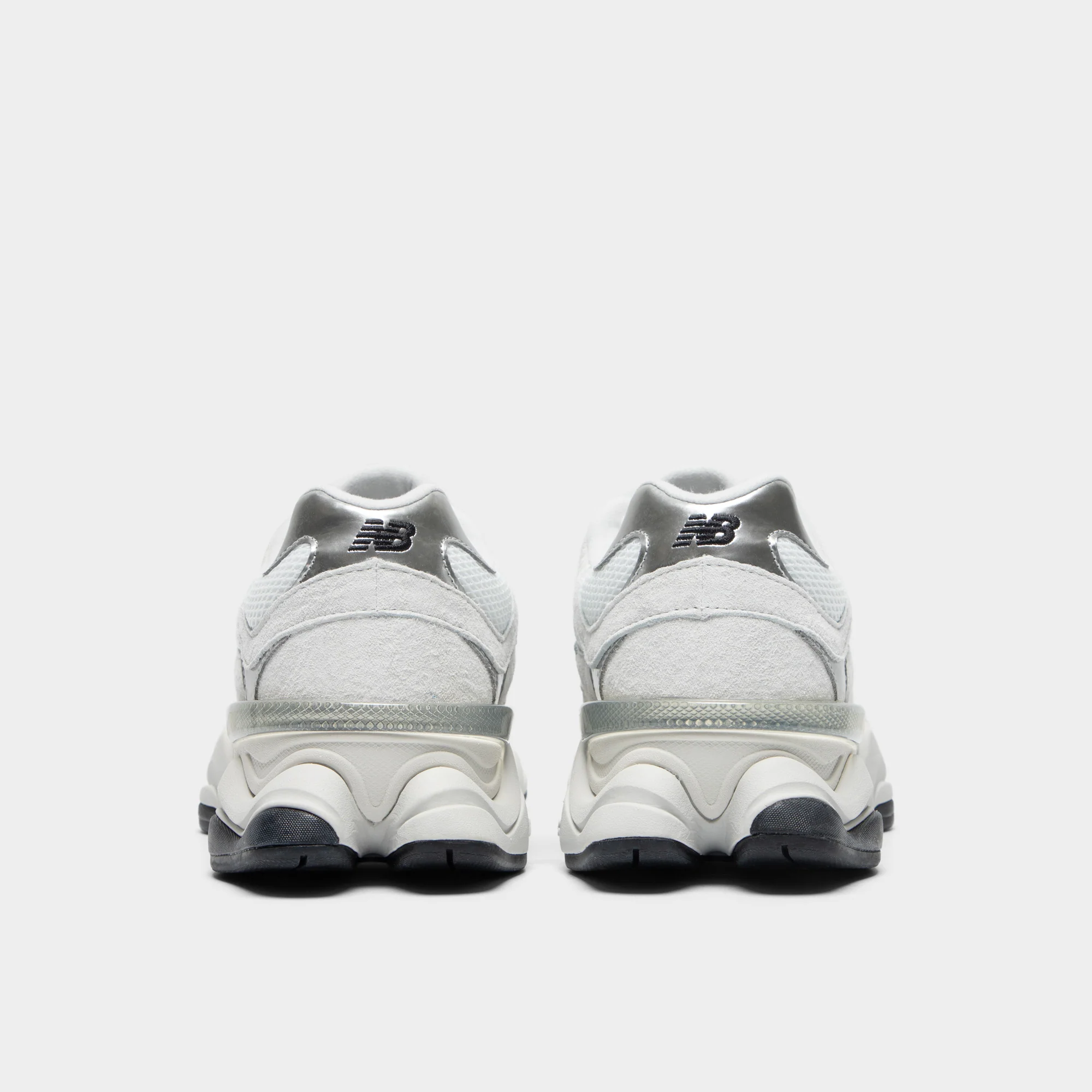 New Balance 9060 White / Silver - Image 4