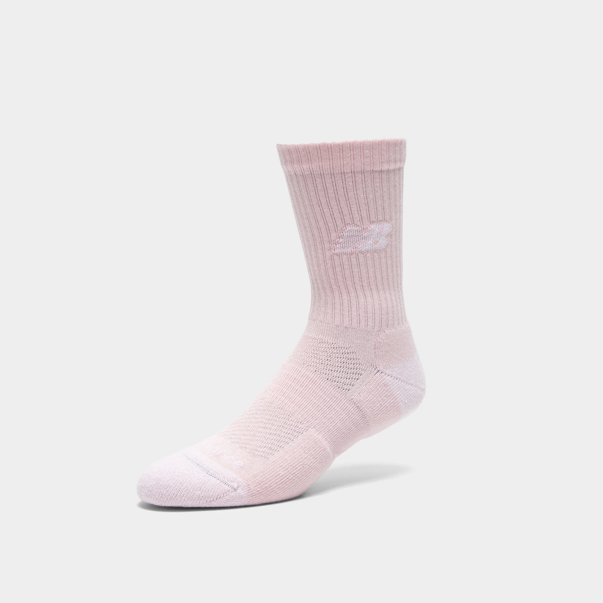 New Balance Active Cushion Crew Socks (3-Pack) Pink/ Cyan-Dym - Image 3