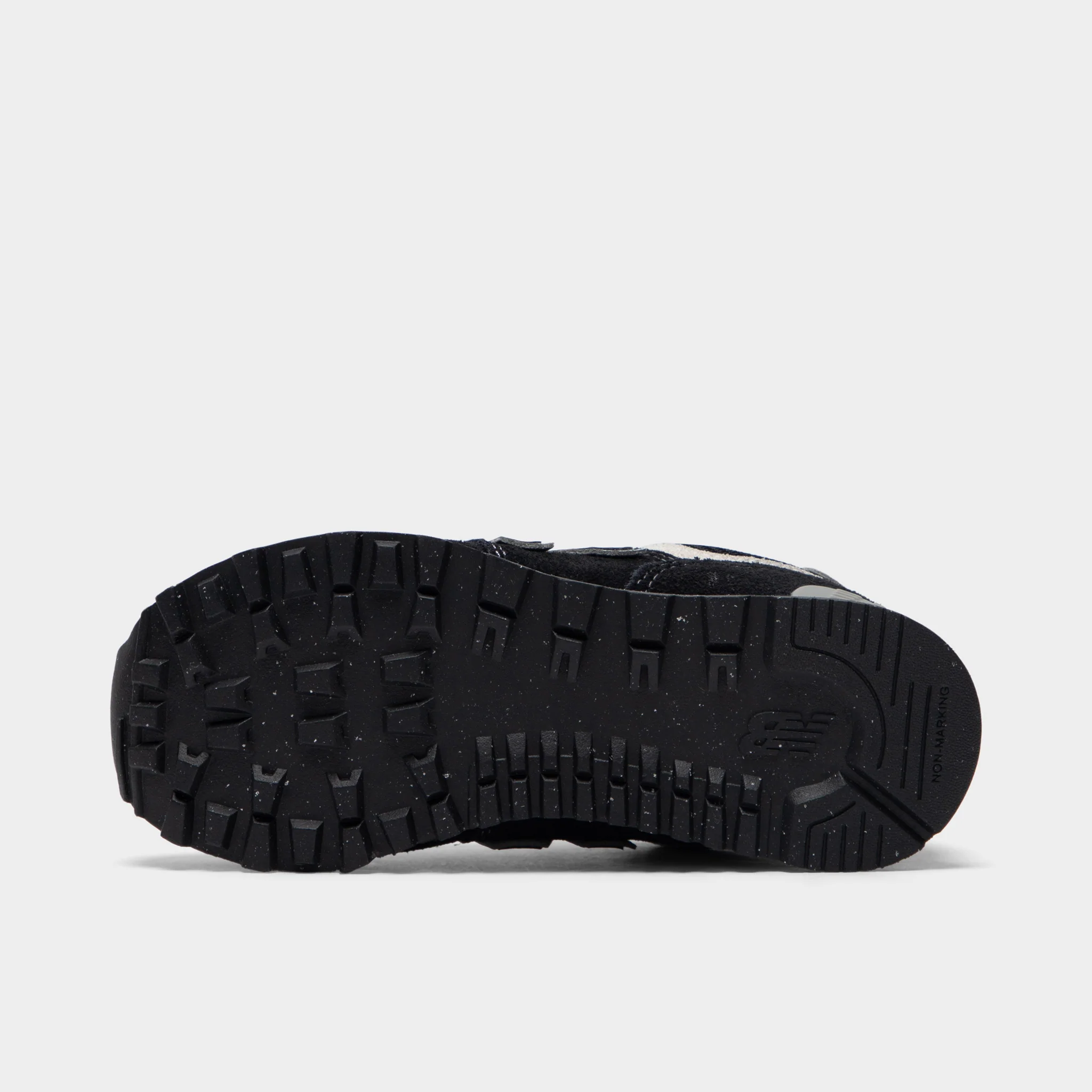 New Balance Children's 574 Black / White - Image 6