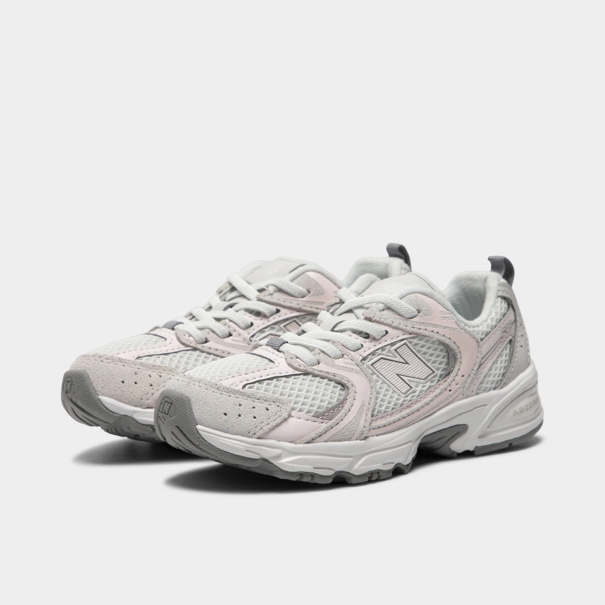 New Balance Children's 530 Grey Matter / Pink Salt - Image 2