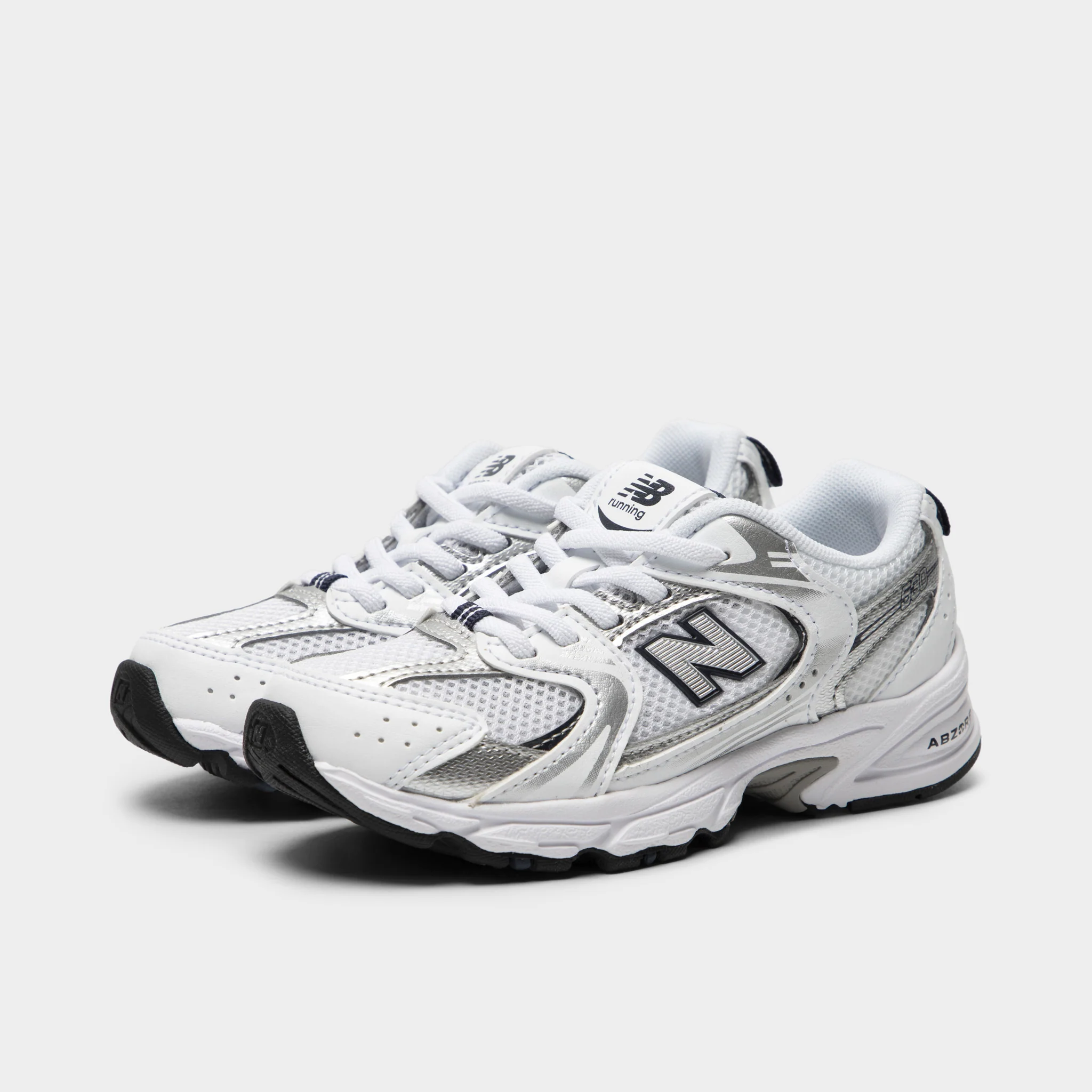 New Balance Children's 530 Natural Indigo / Silver Metallic - Image 2
