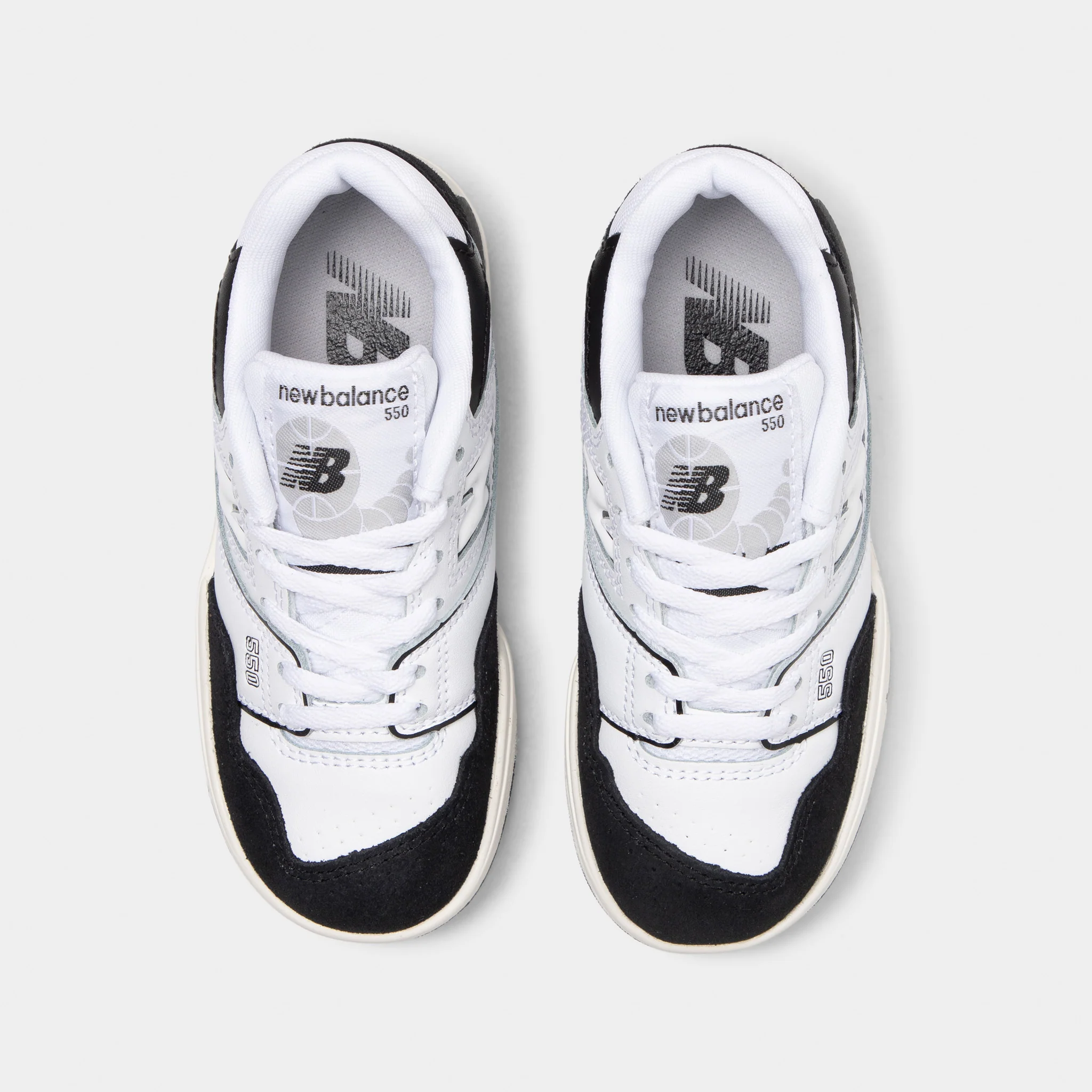 New Balance Childrens' 550 White / Black - Image 5