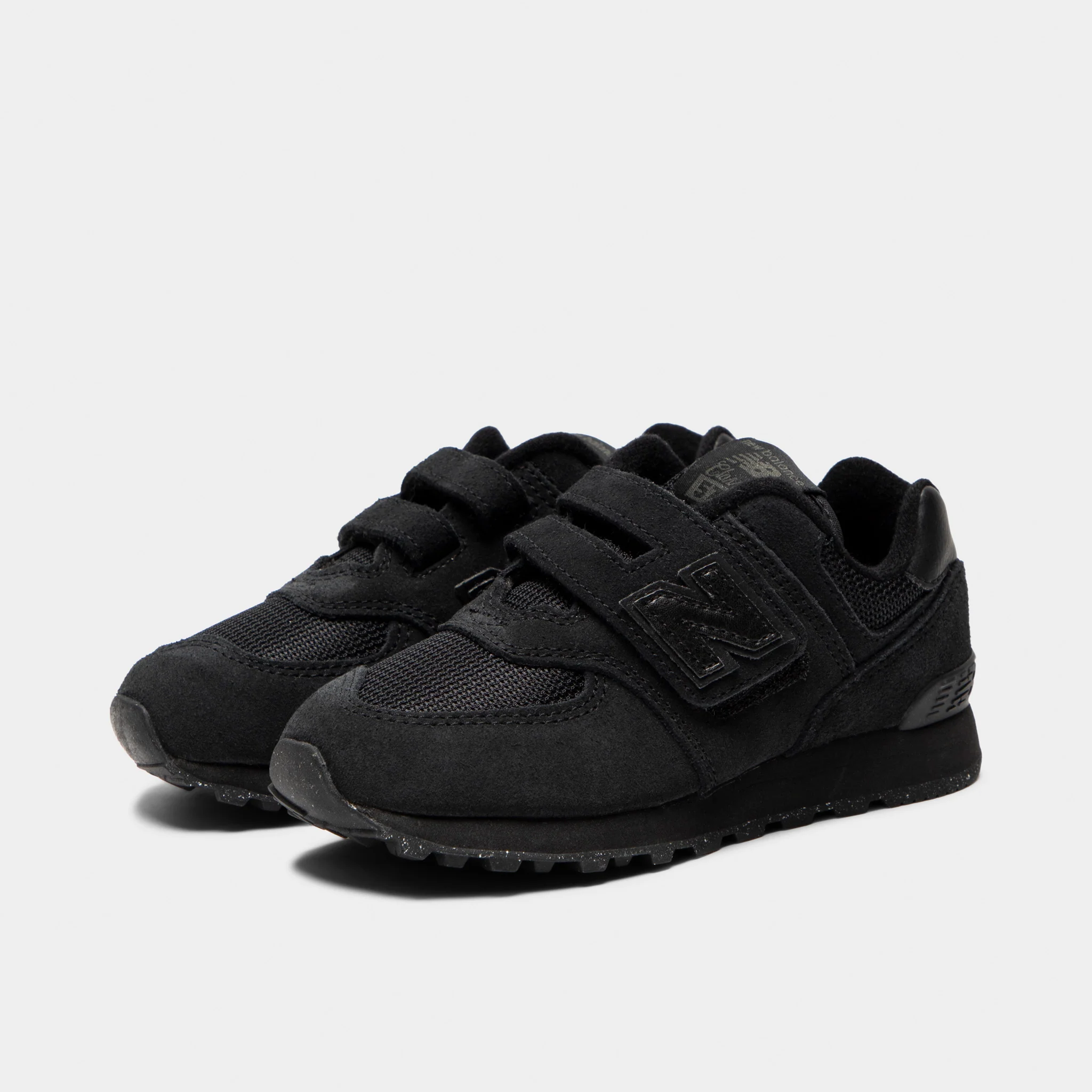 New Balance Children's 574 Black / Black - Image 2