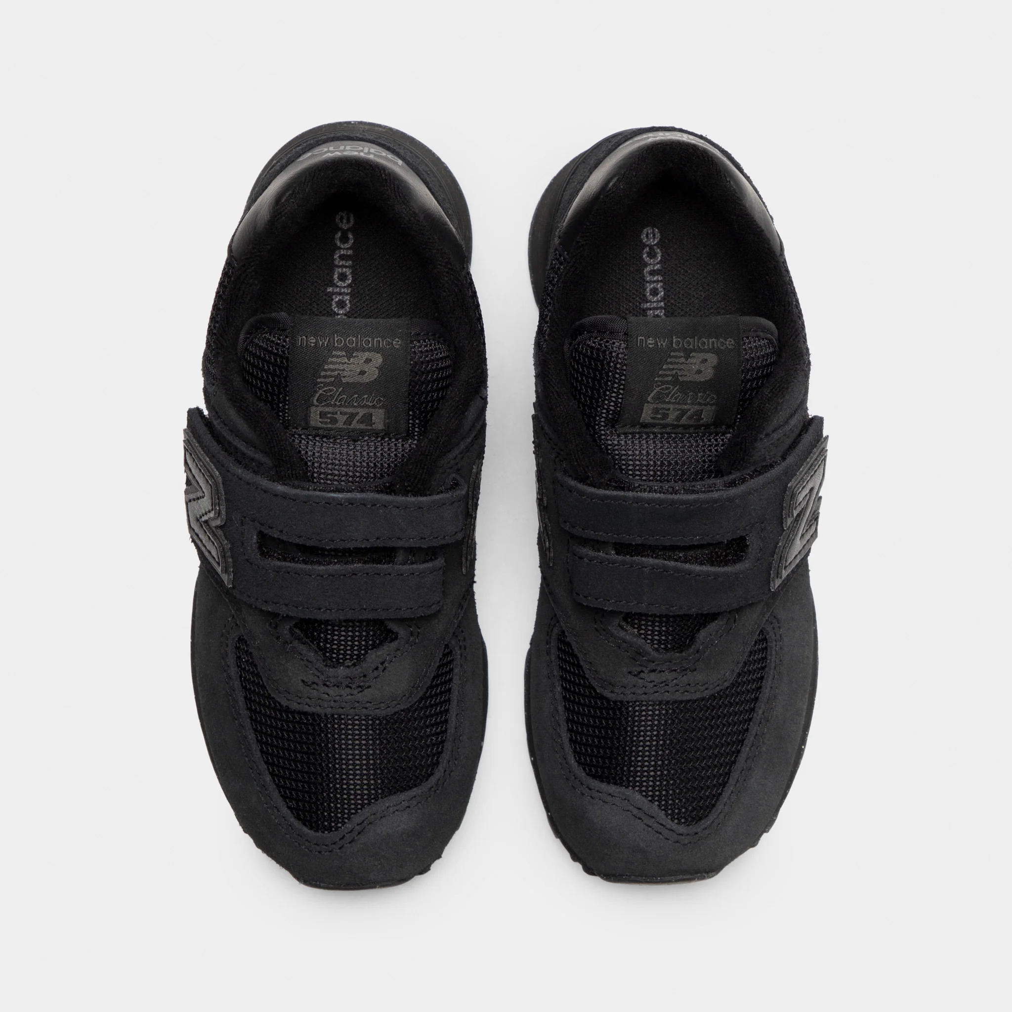 New Balance Children's 574 Black / Black - Image 5