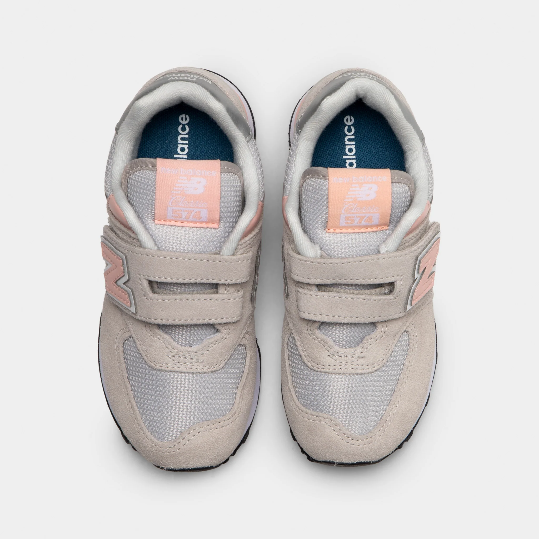 New Balance Childrens' 574 Nimbus Cloud / Pink Haze - Image 5