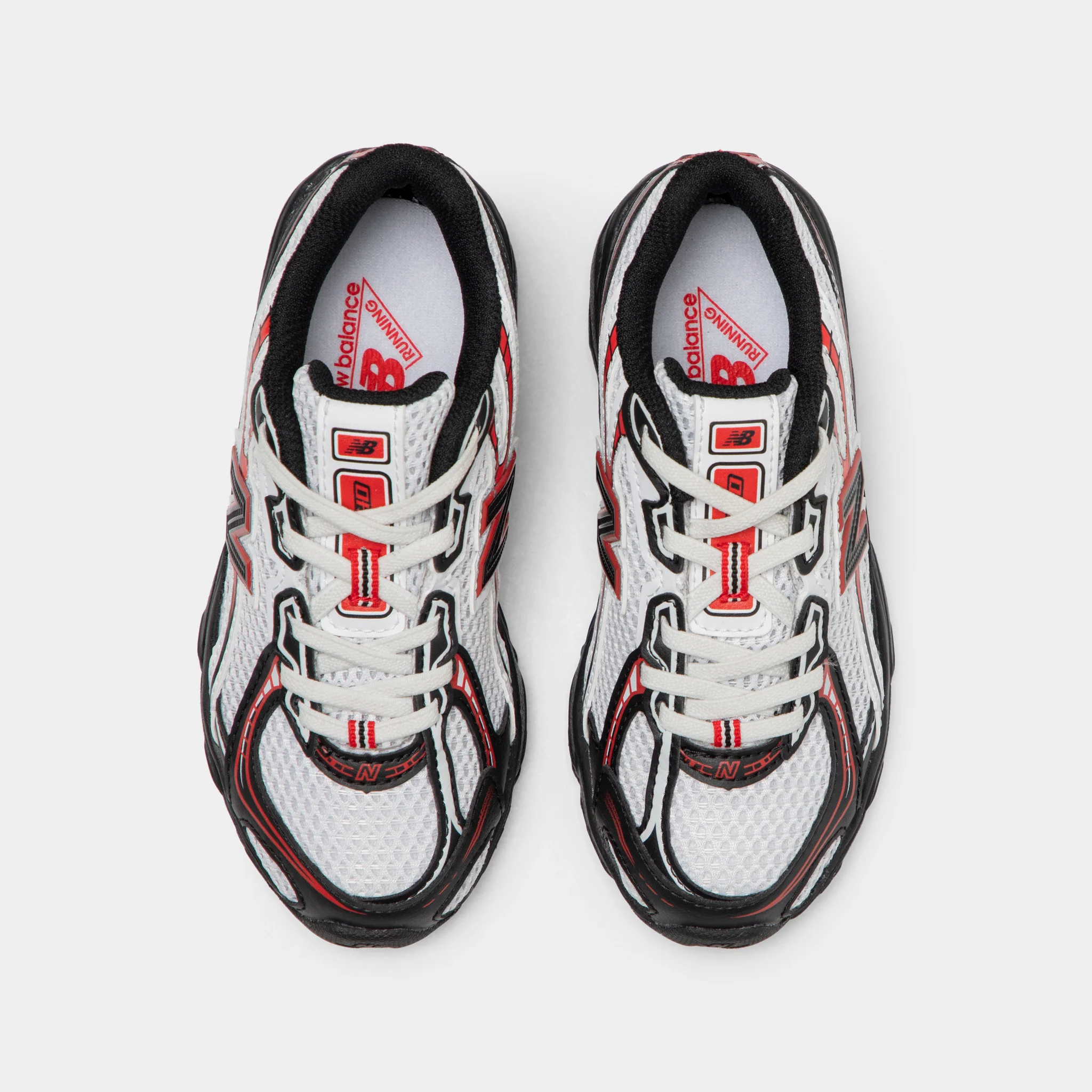 New Balance Children's 740 White / Black - Red - Image 5