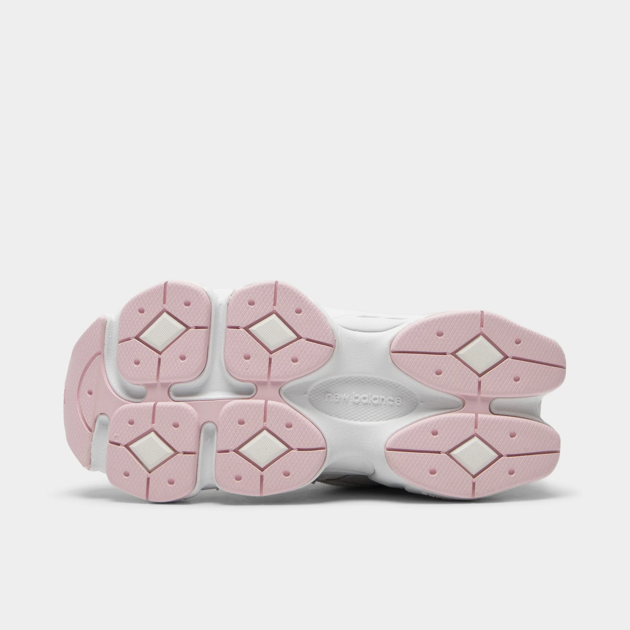 New Balance Children's 9060 White / Pink - Image 6