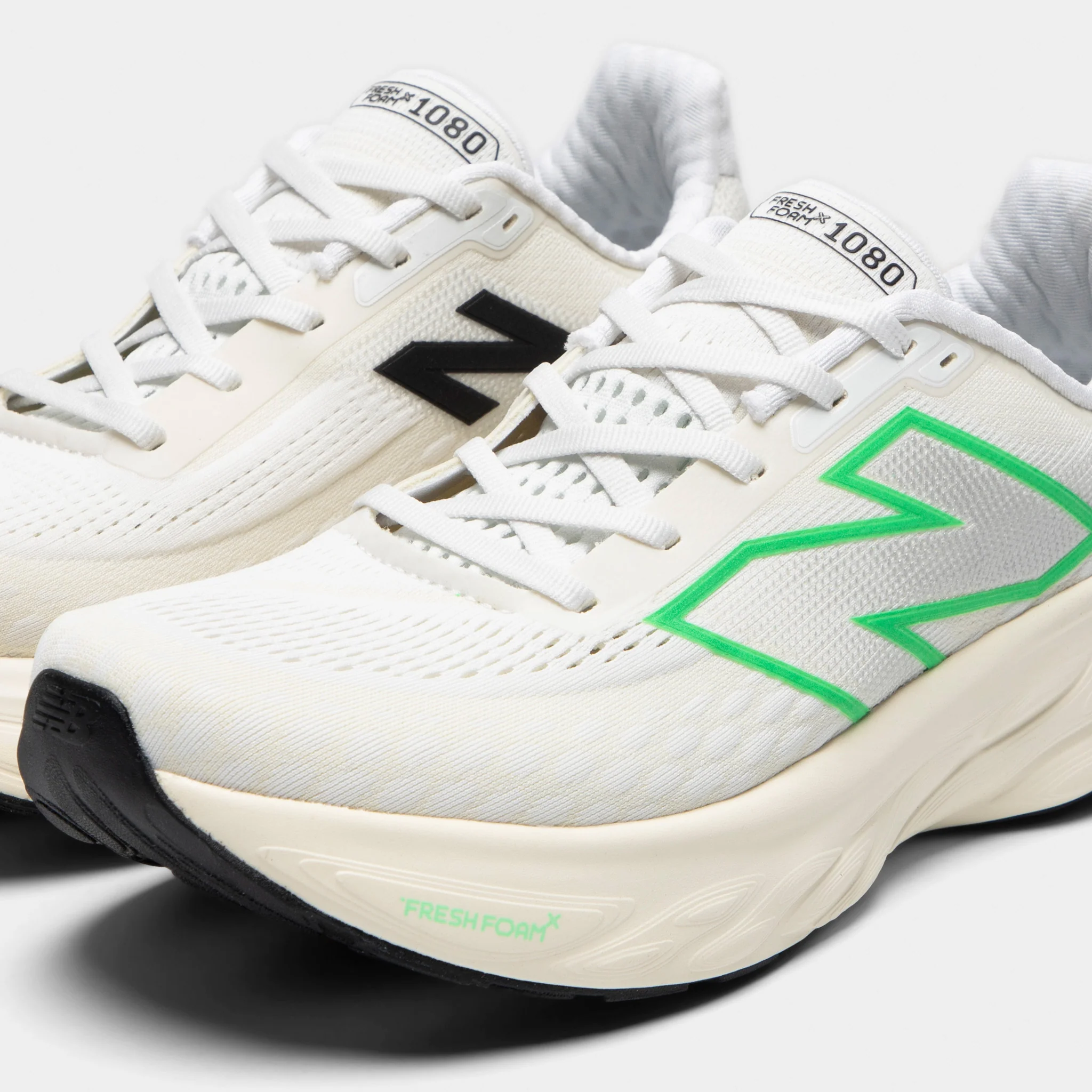 New Balance Fresh Foam 1080v14 White / Lime Leaf - Image 4
