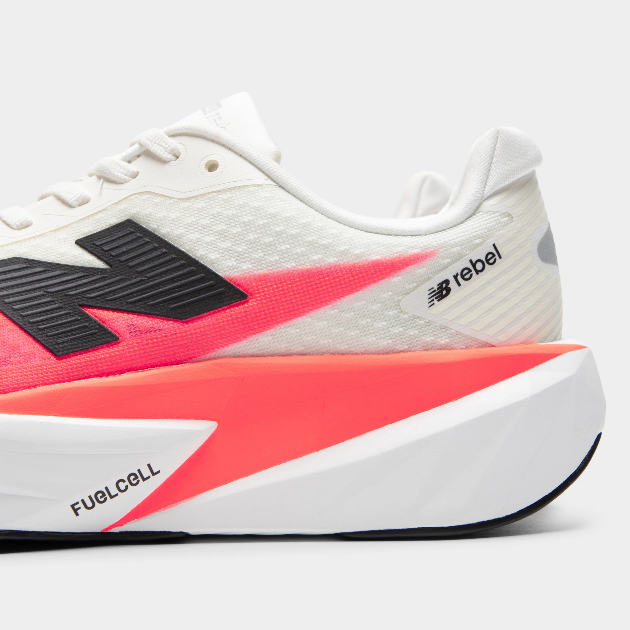 New Balance FuelCell Rebel v5 White / Pink - Image 3