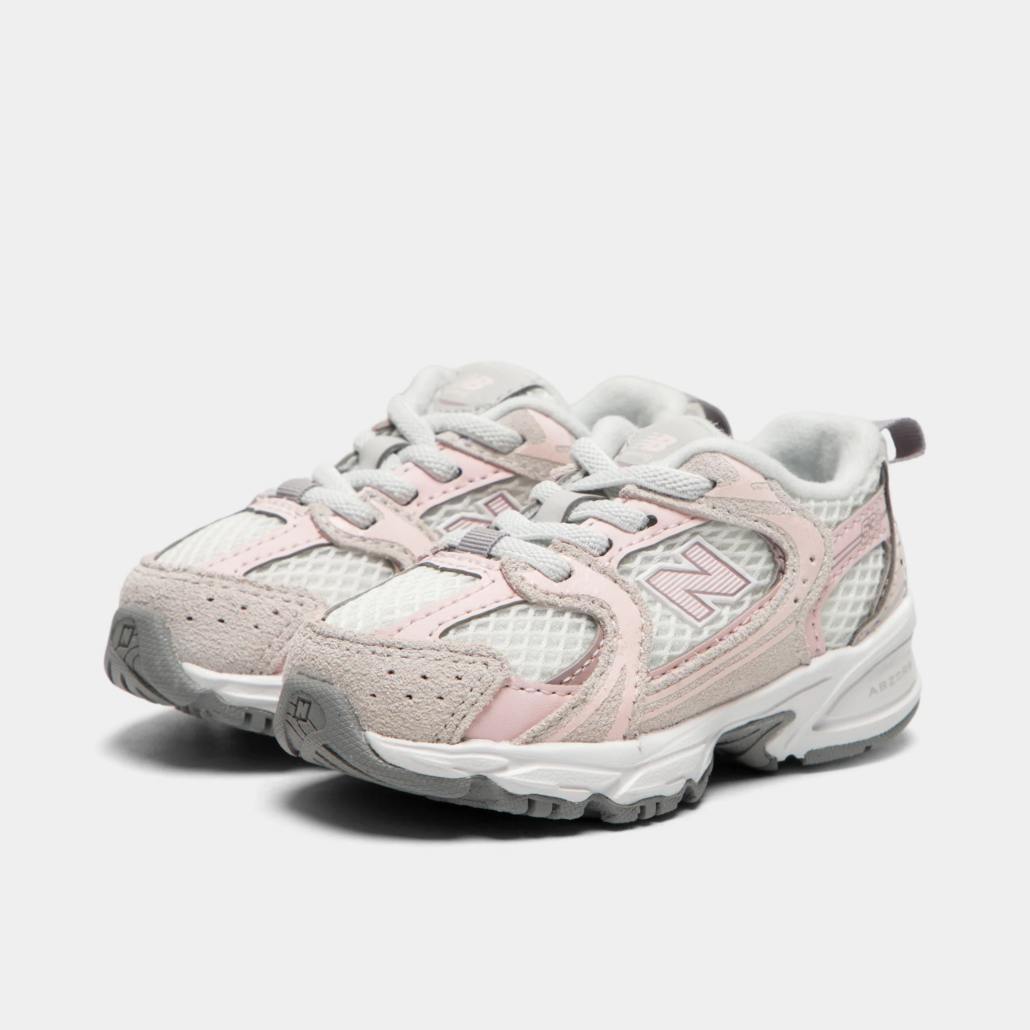 New Balance Infants' 530 Grey Matter / Pink Salt - Image 2