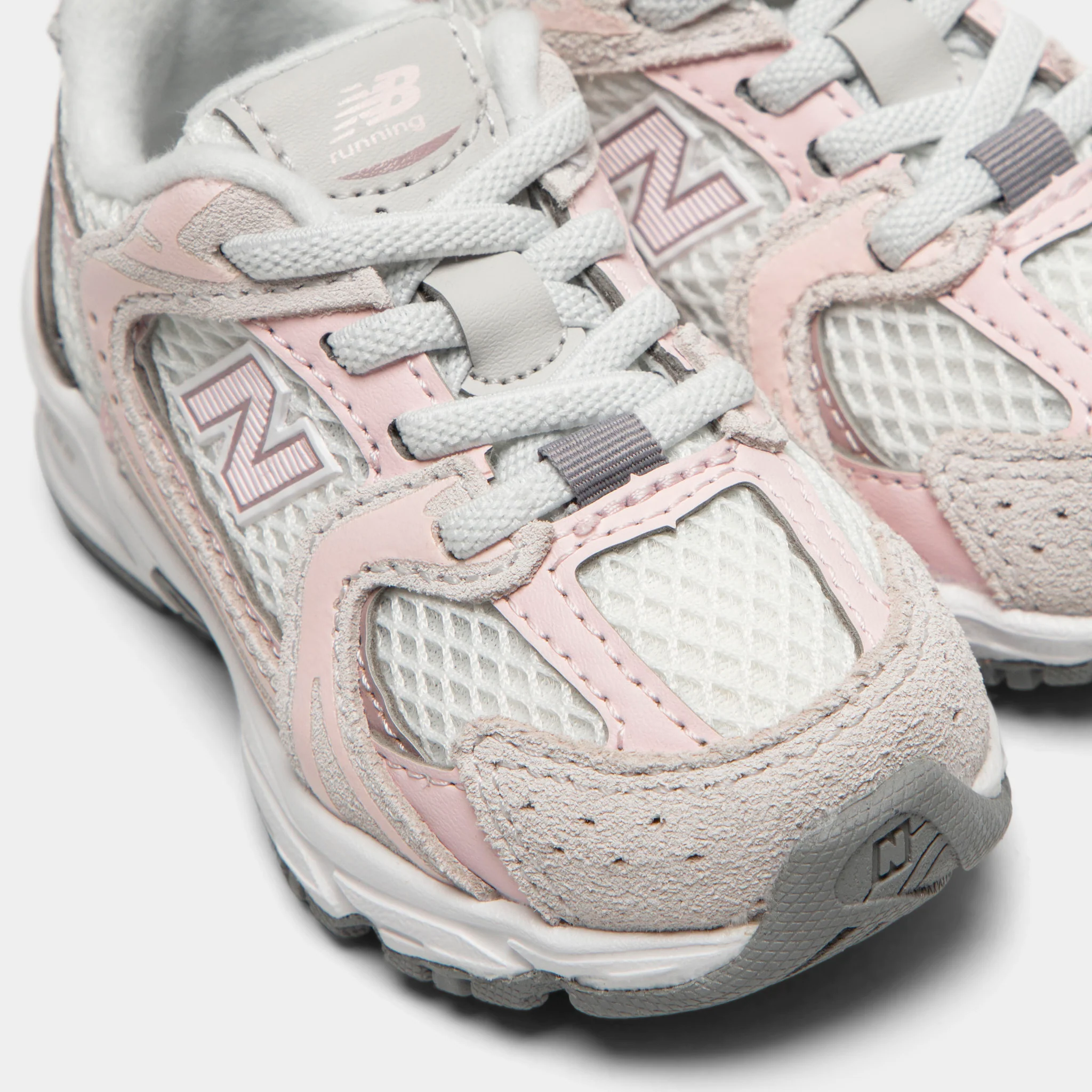 New Balance Infants' 530 Grey Matter / Pink Salt - Image 3