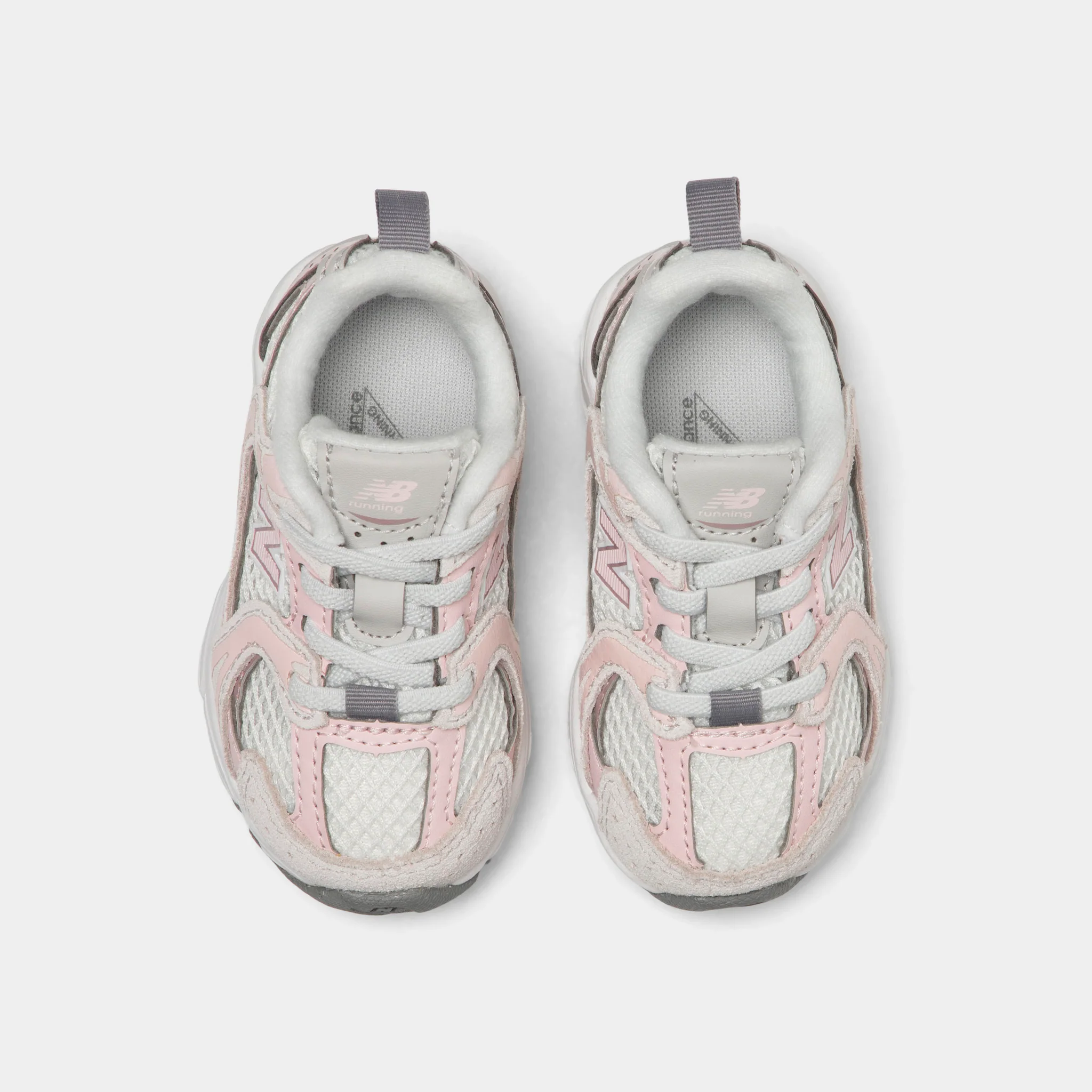 New Balance Infants' 530 Grey Matter / Pink Salt - Image 5