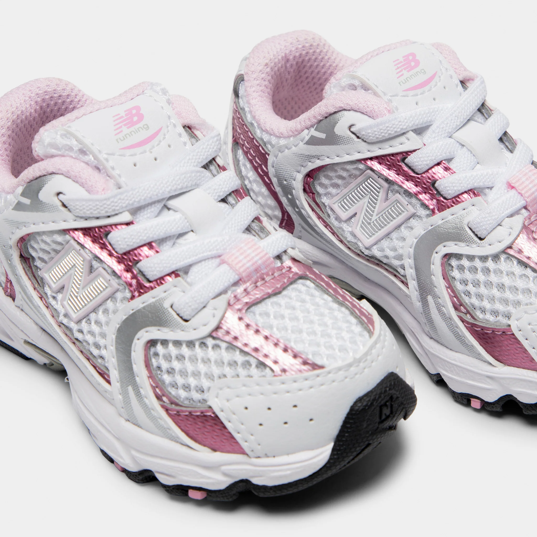 New Balance Infants' 530 White / Pink Sugar - Image 3