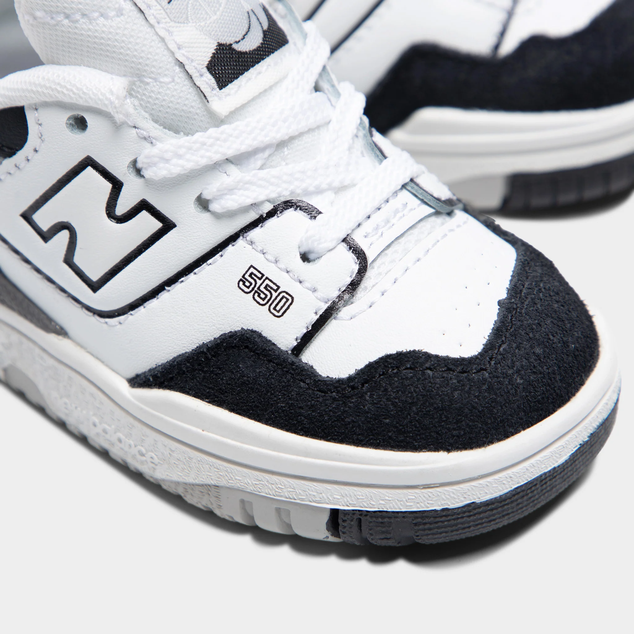 New Balance Infants' 550 White / Black - Image 3