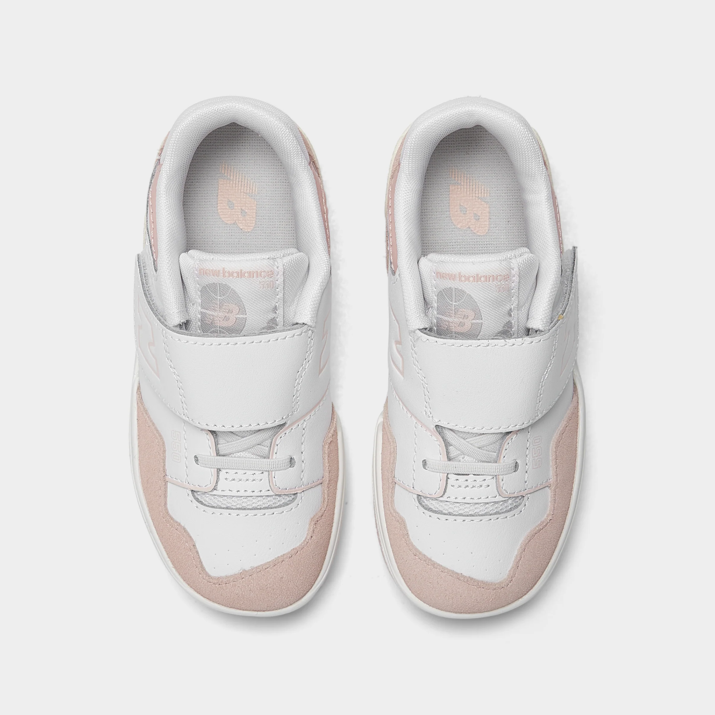 New Balance Infants' 550 White / Pink Haze - Image 5