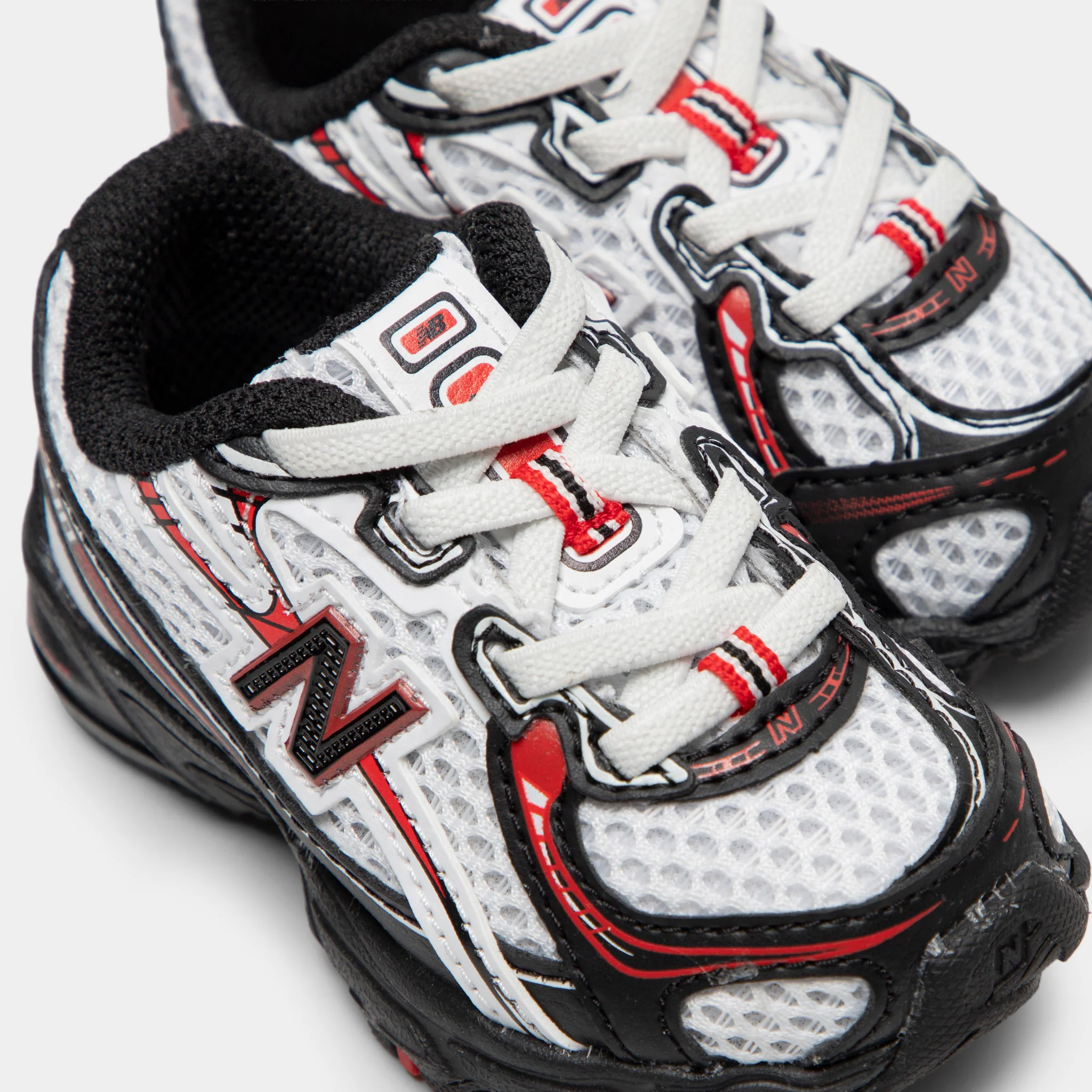 New Balance Infants' 740 White / Black - Red - Image 3