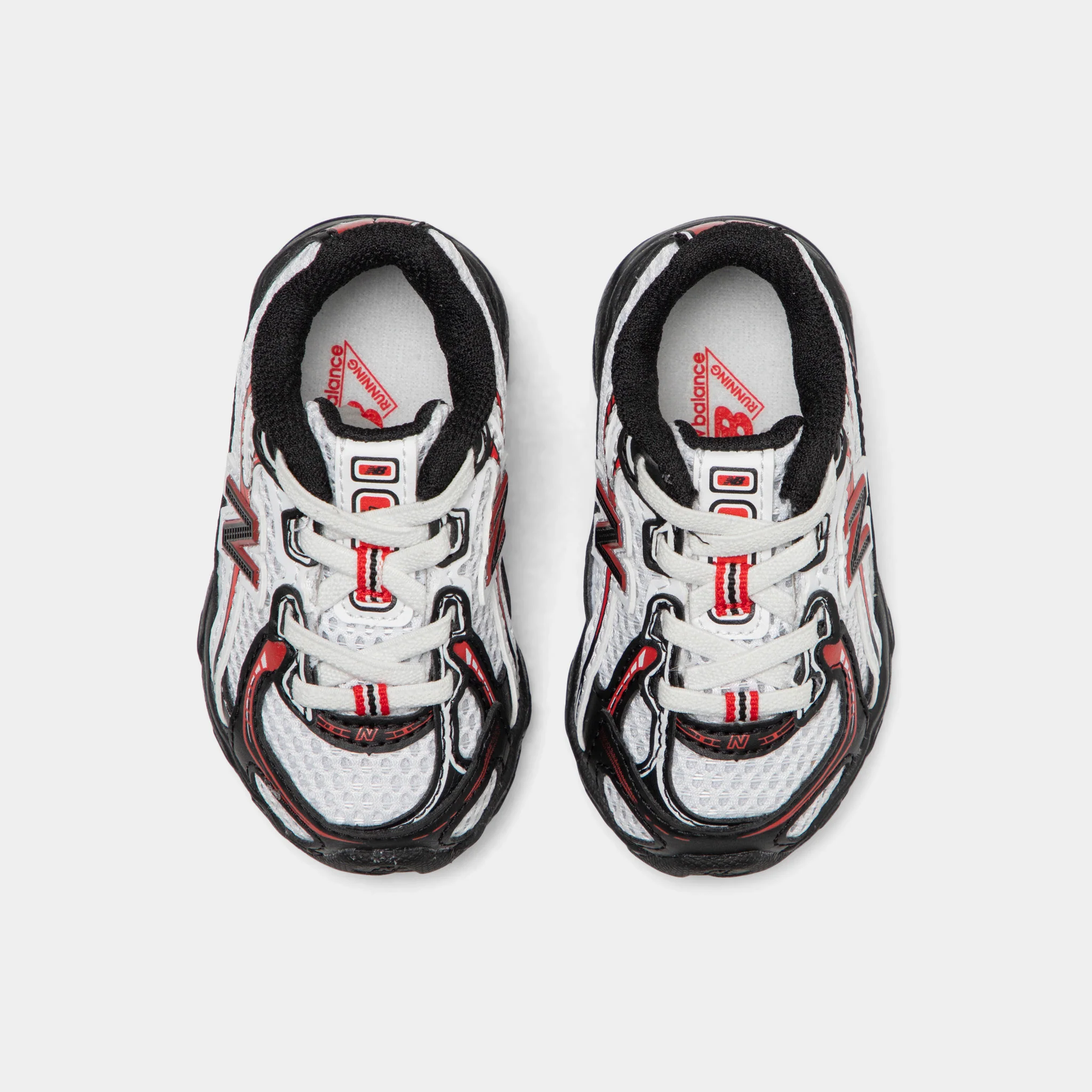 New Balance Infants' 740 White / Black - Red - Image 5