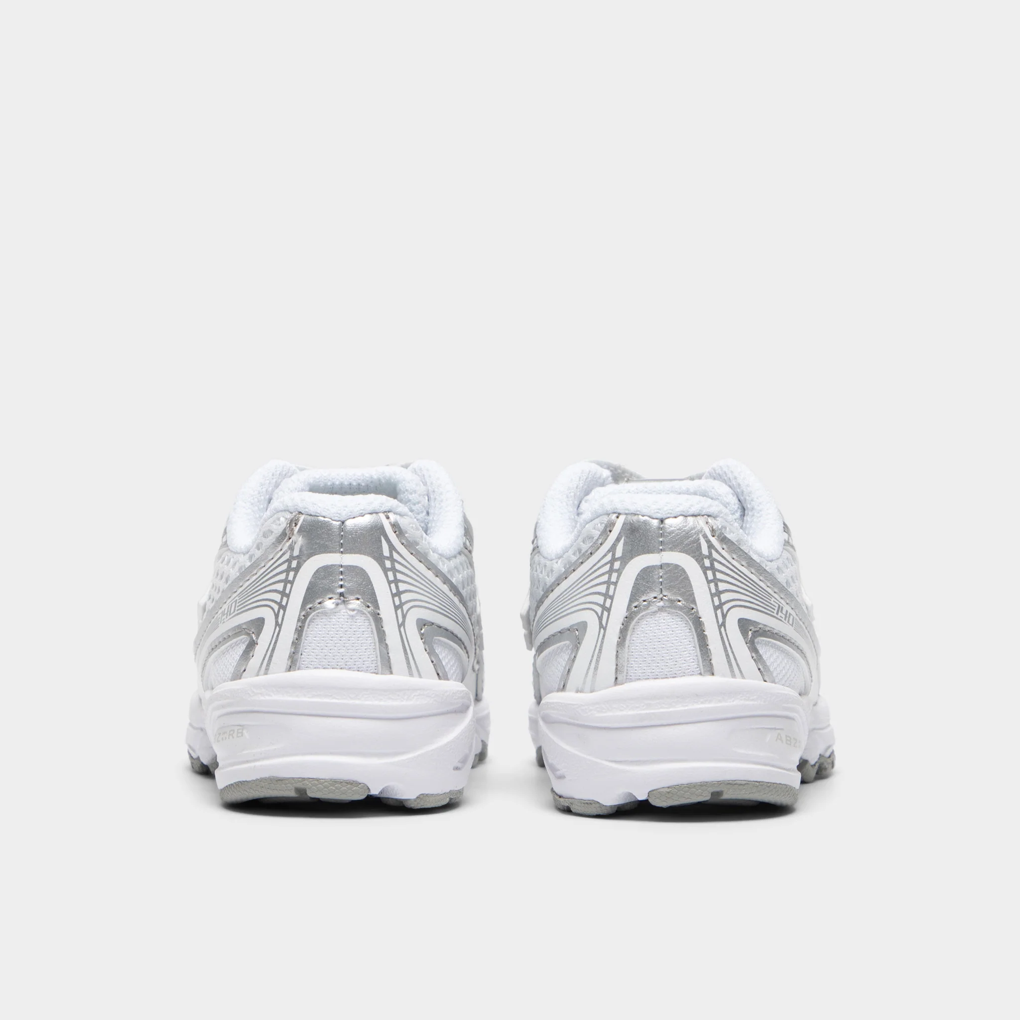 New Balance Infants' 740 White / Silver Metallic - Image 4