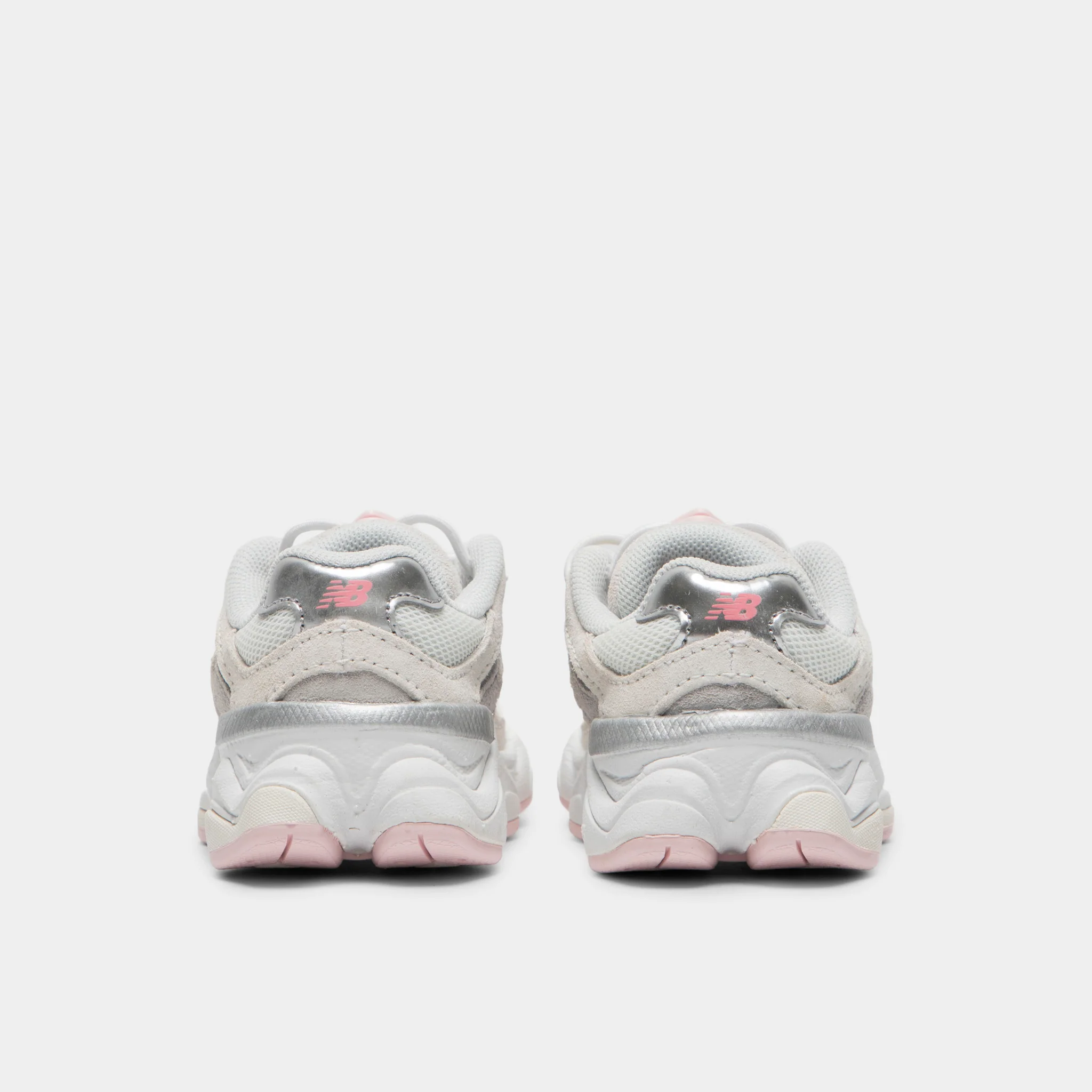 New Balance Infants' 9060 White / Pink - Image 4