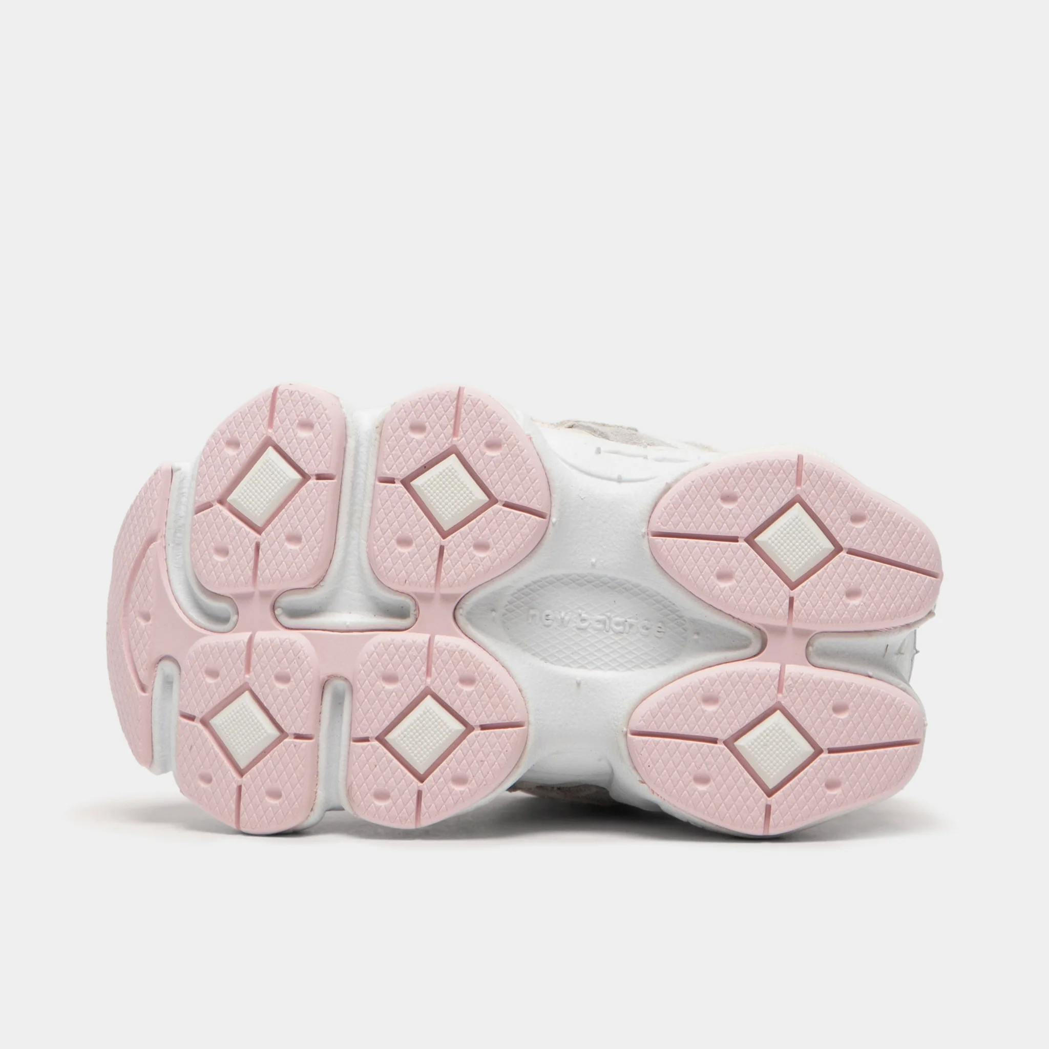 New Balance Infants' 9060 White / Pink - Image 6