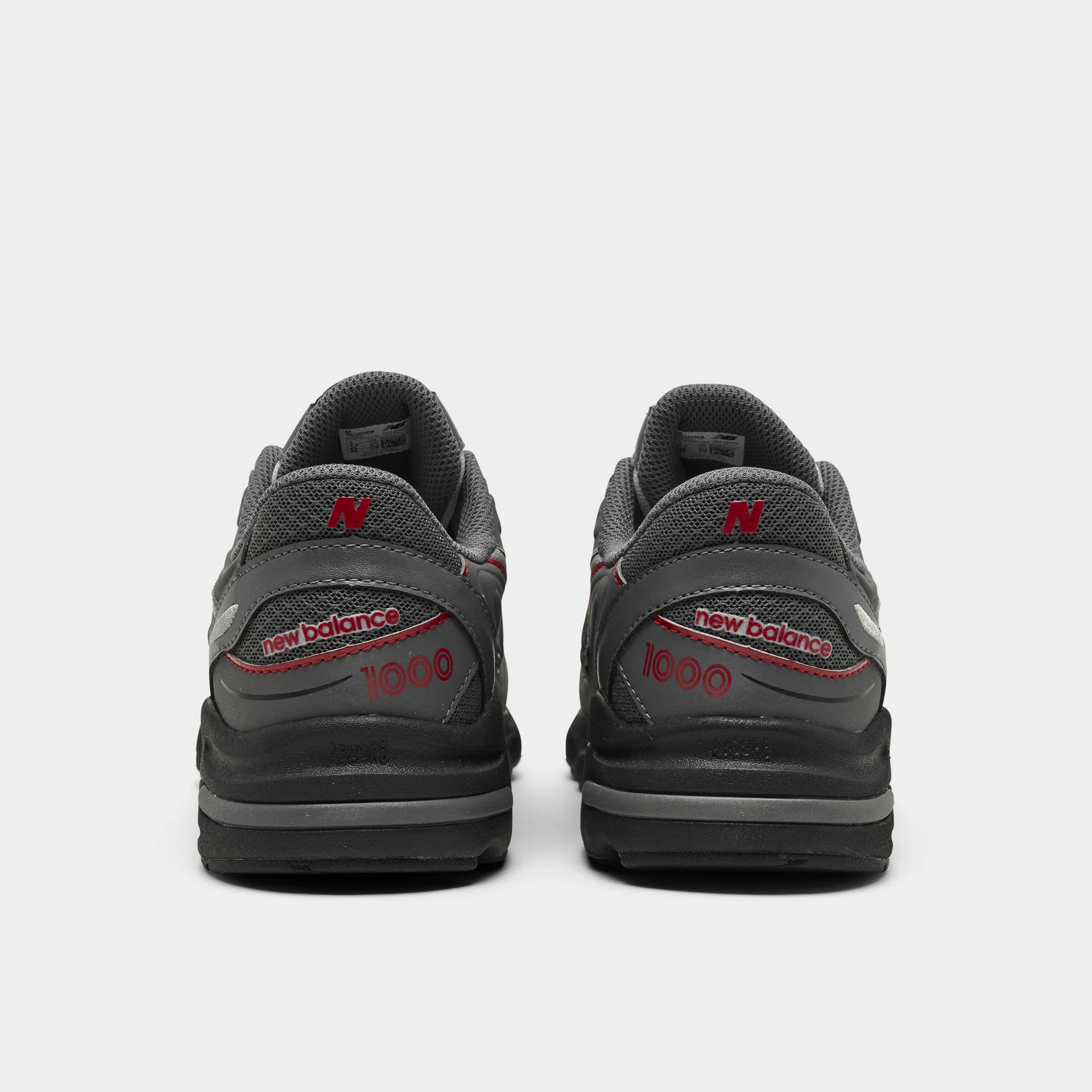New Balance Juniors' 1000 Castlerock / Team Red - Image 4