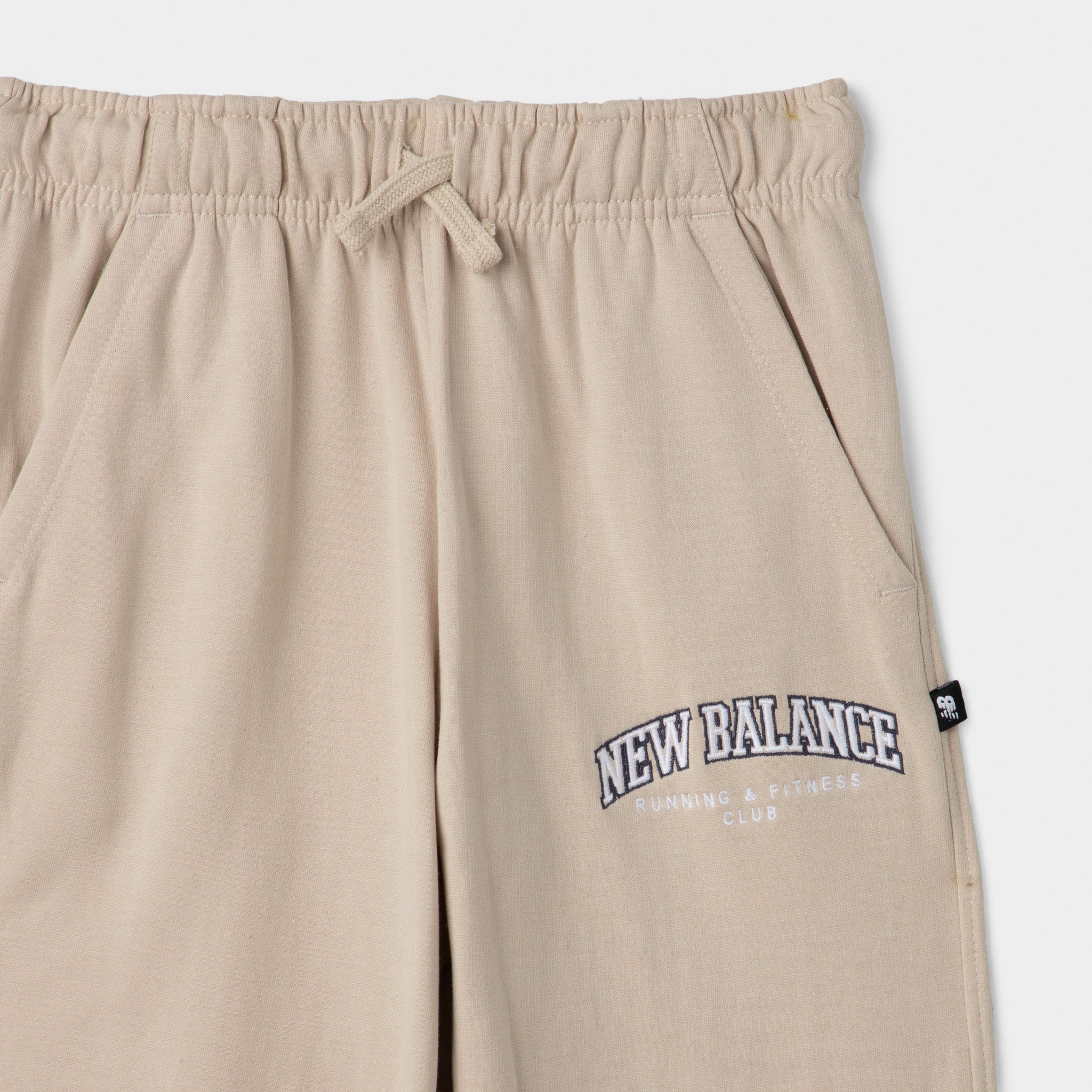 New Balance Junior Girls' Loose Fit Joggers / Stoneware - Image 4