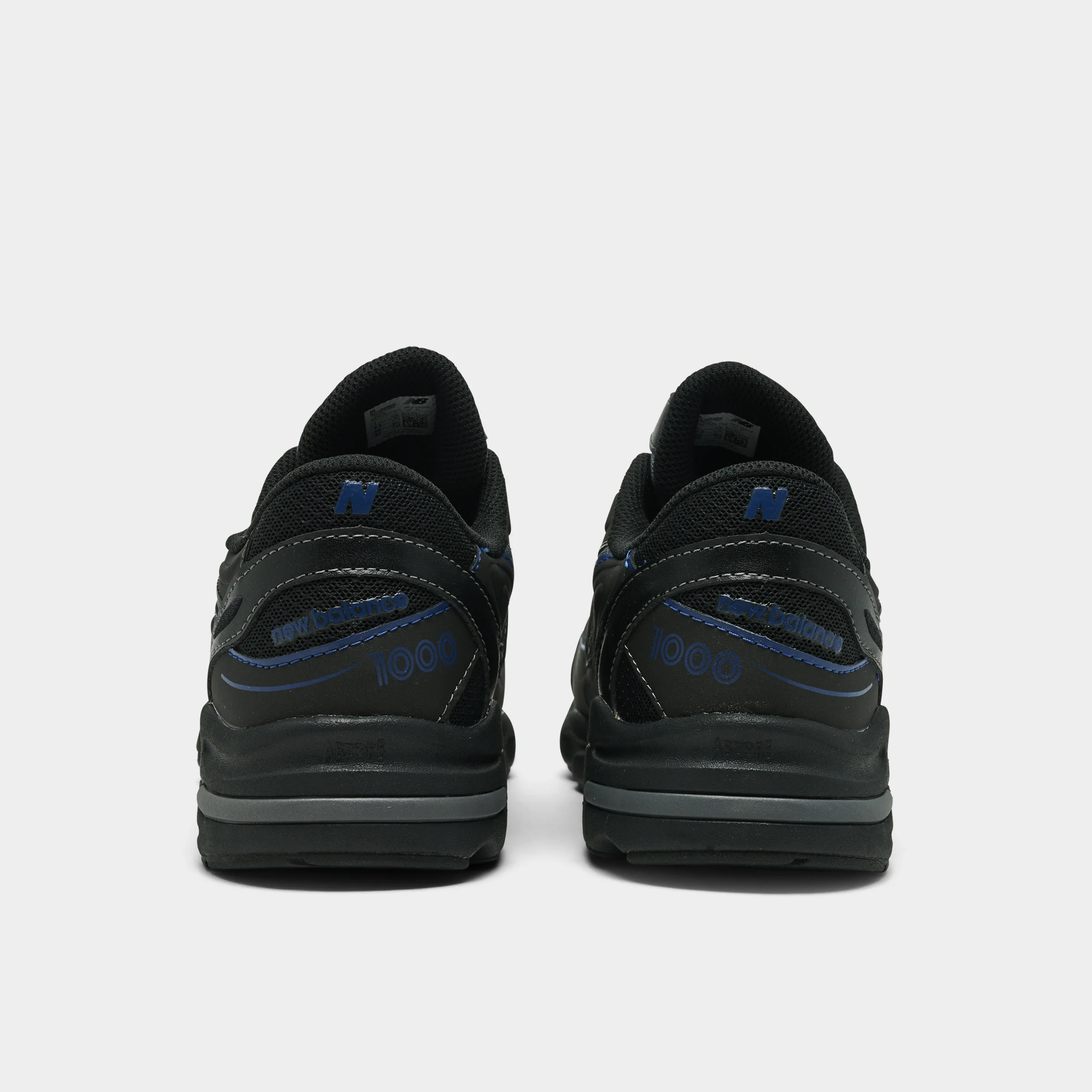 New Balance Juniors' 1000 Black / Galaxy Blue - Image 4