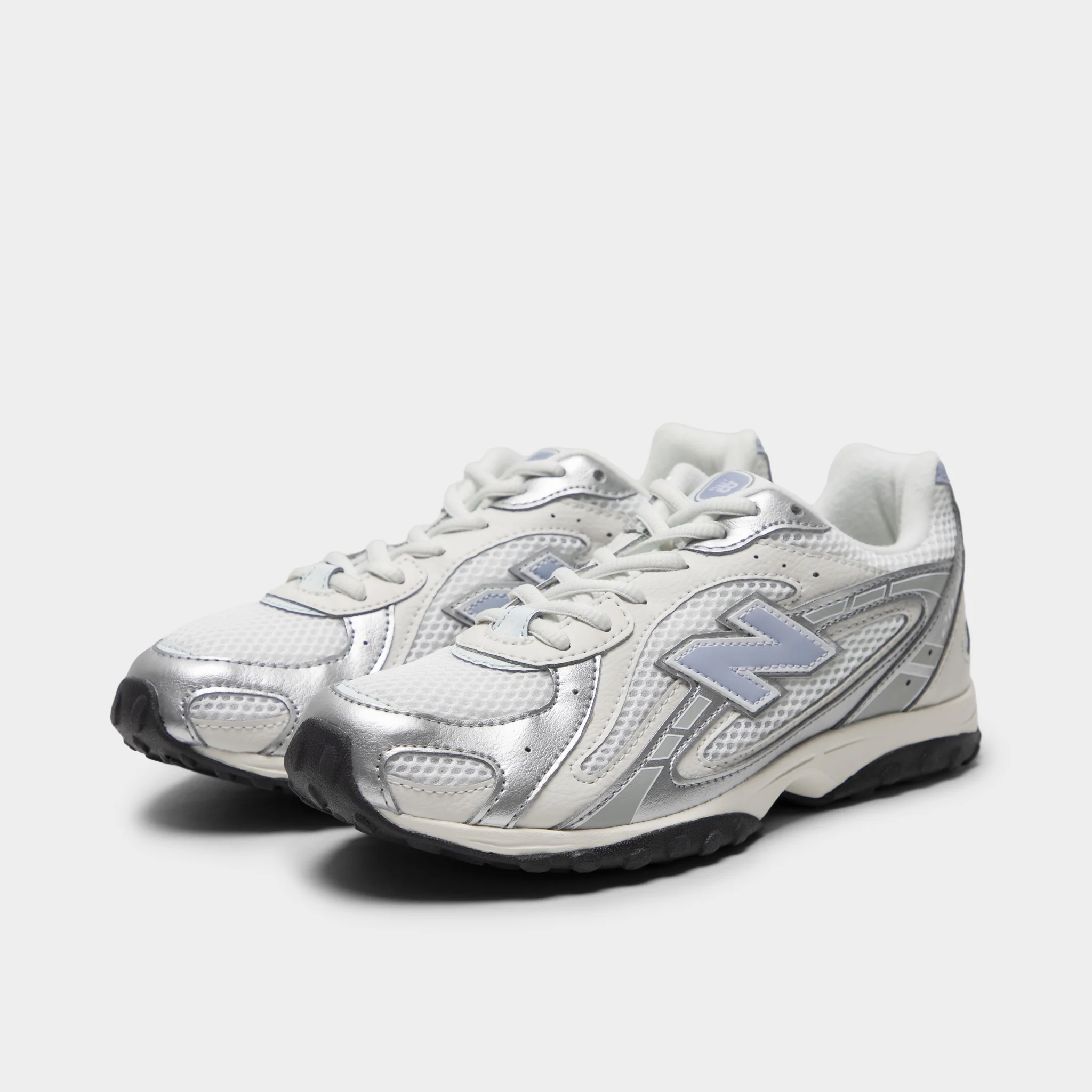 New Balance Juniors' 204 White / Oxford Blue - Image 2