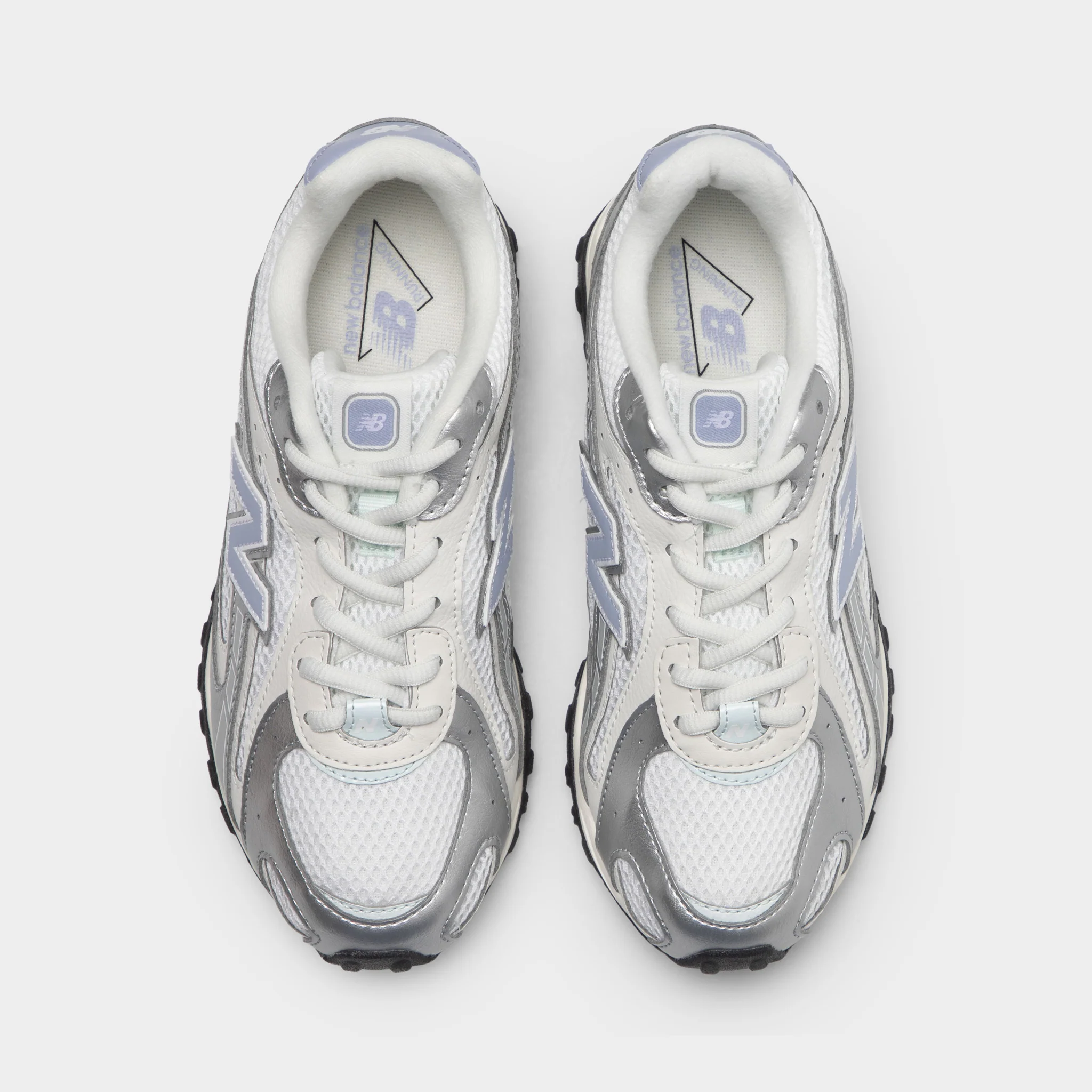 New Balance Juniors' 204 White / Oxford Blue - Image 5