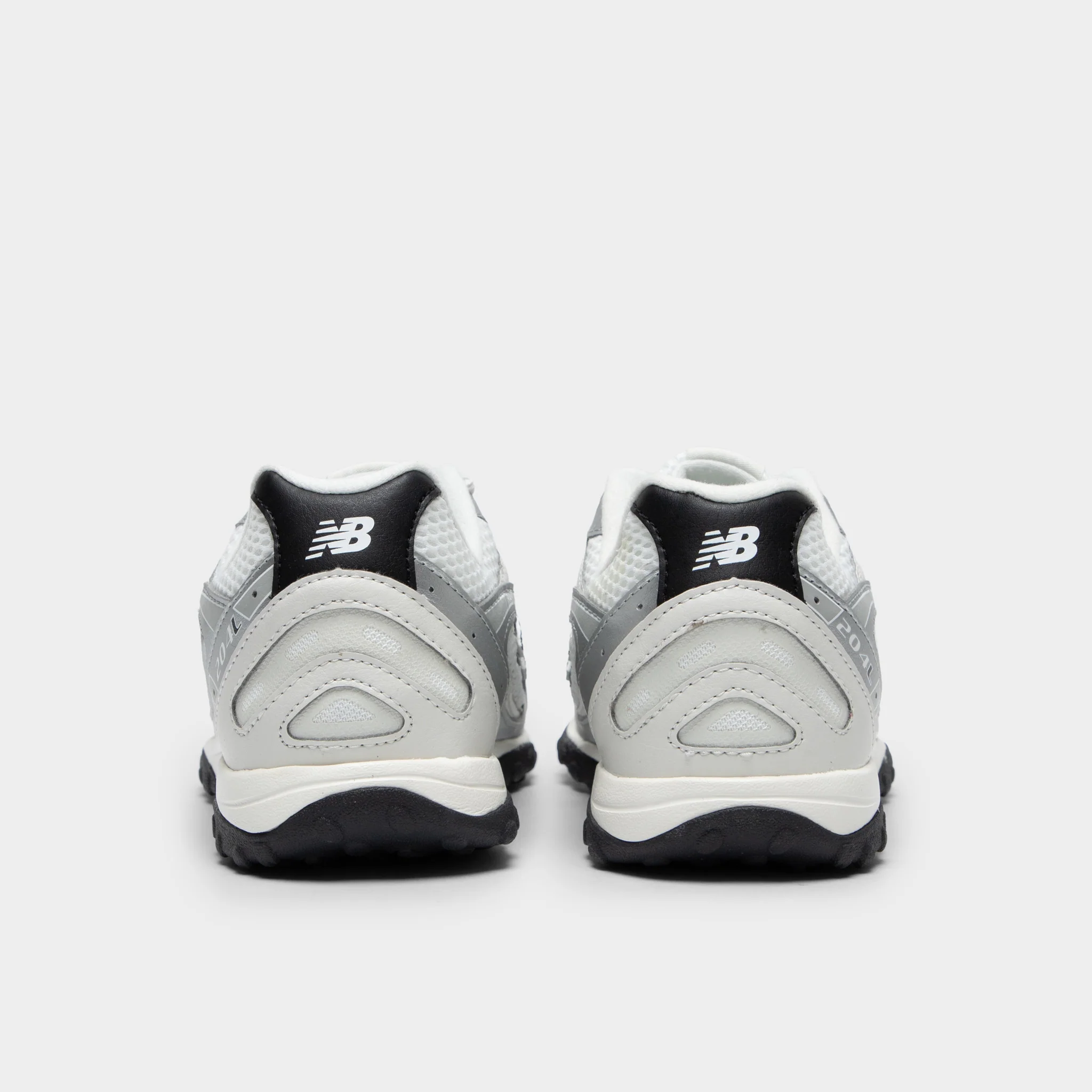 New Balance Juniors' 204L White / Grey Matter - Image 4