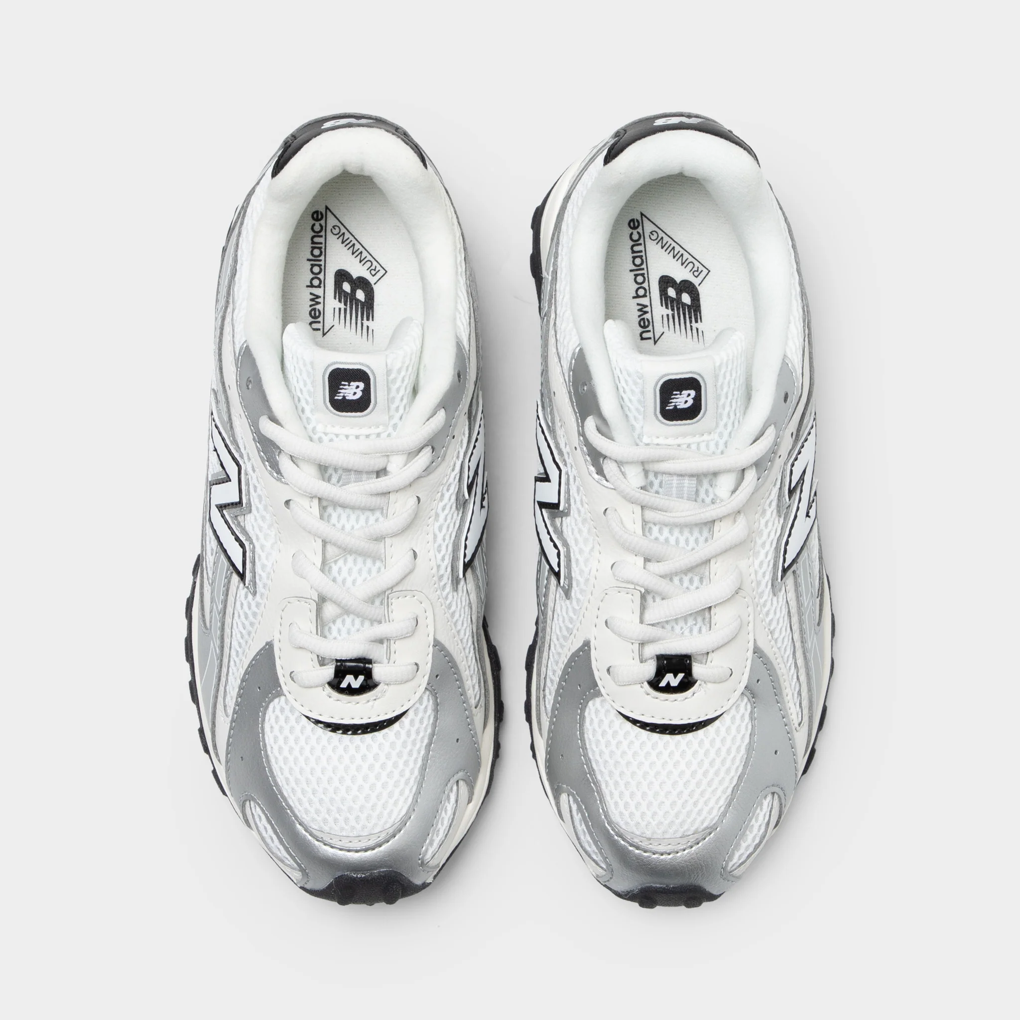New Balance Juniors' 204L White / Grey Matter - Image 5