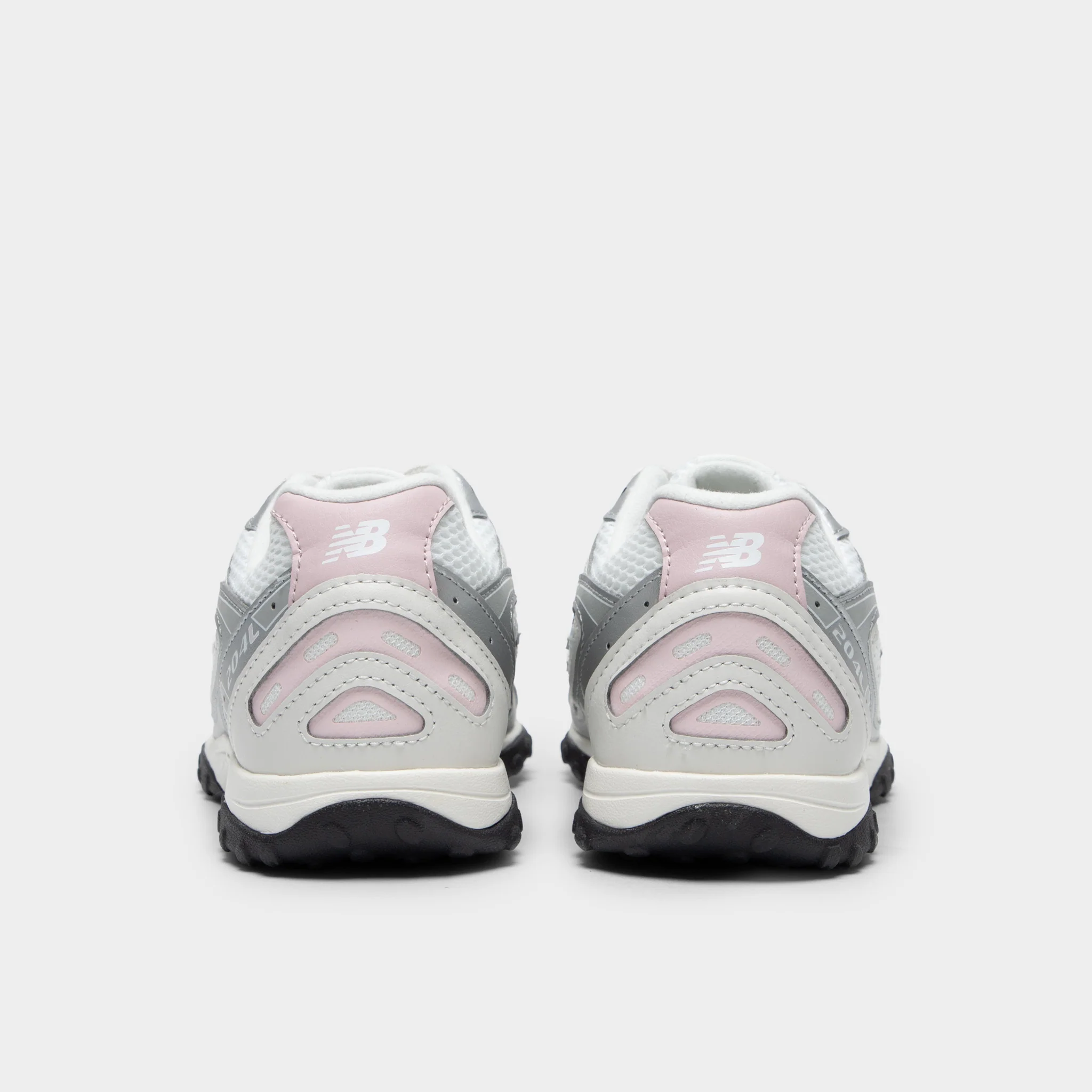 New Balance Juniors' 204L White / Rosewood - Image 4