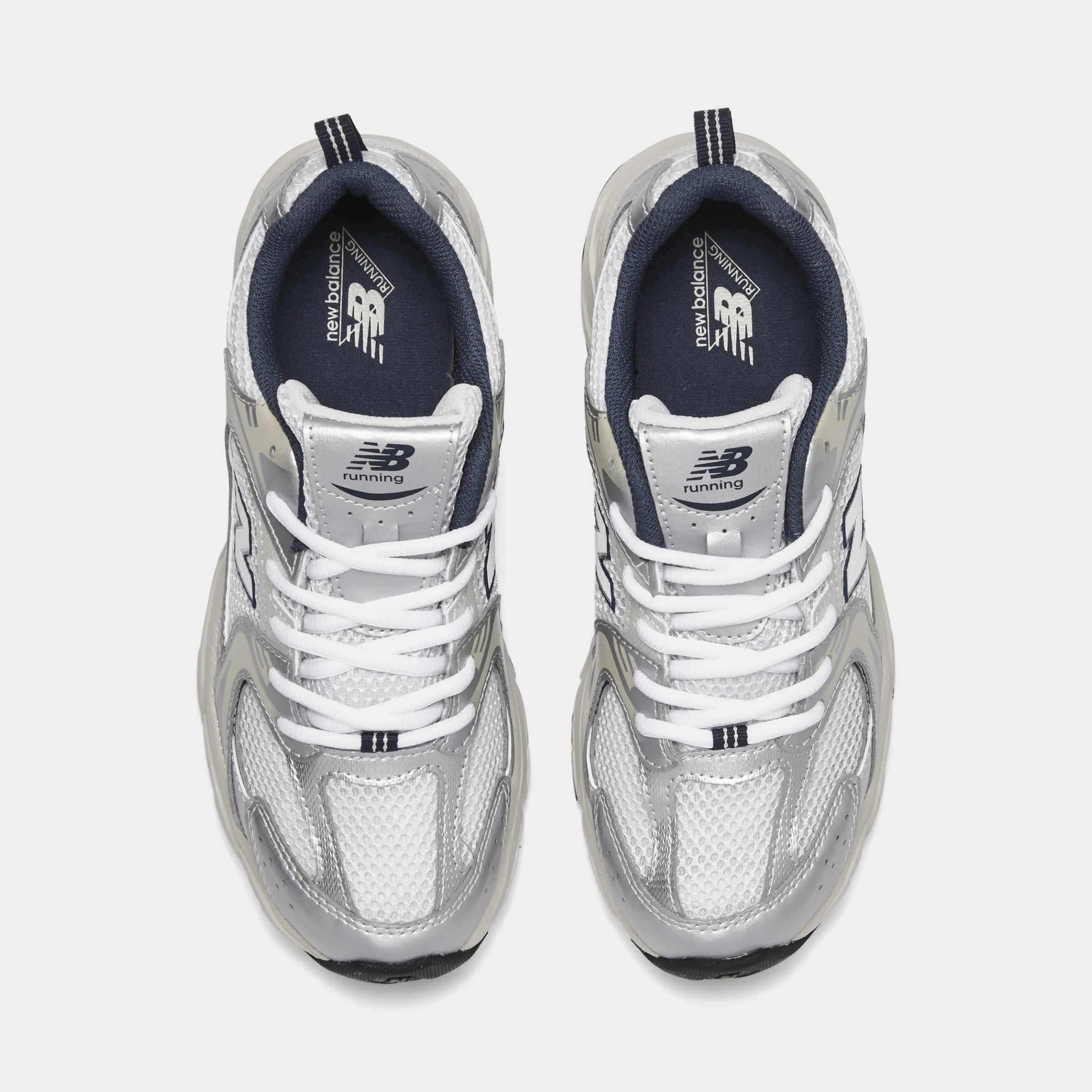 New Balance Juniors' 530 Summer Fog / Nimbus Cloud - NB Navy - Image 5