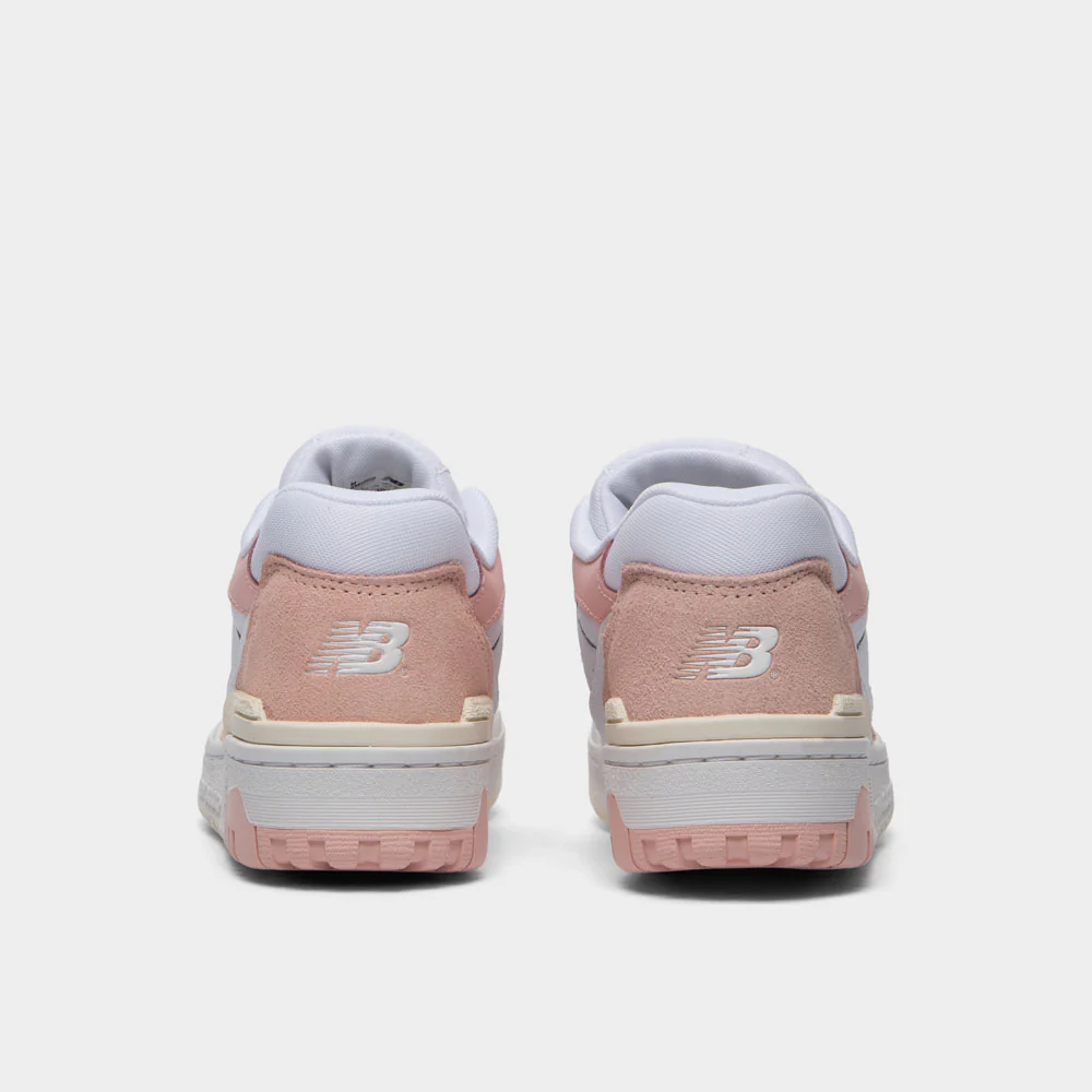 New Balance Juniors' 550 White / Pink Haze - Image 4